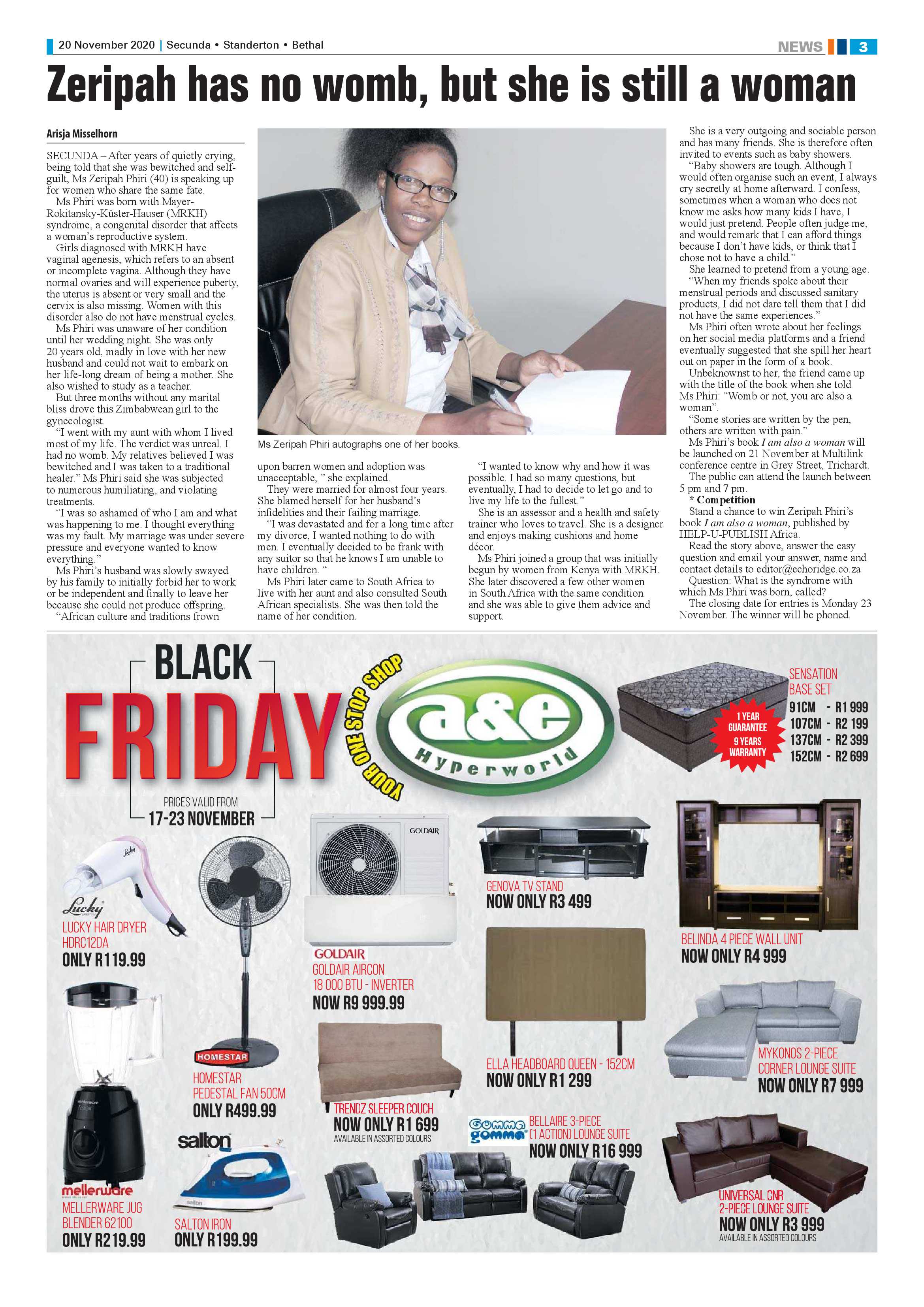 Ridge Times 20 November 2020 page 5
