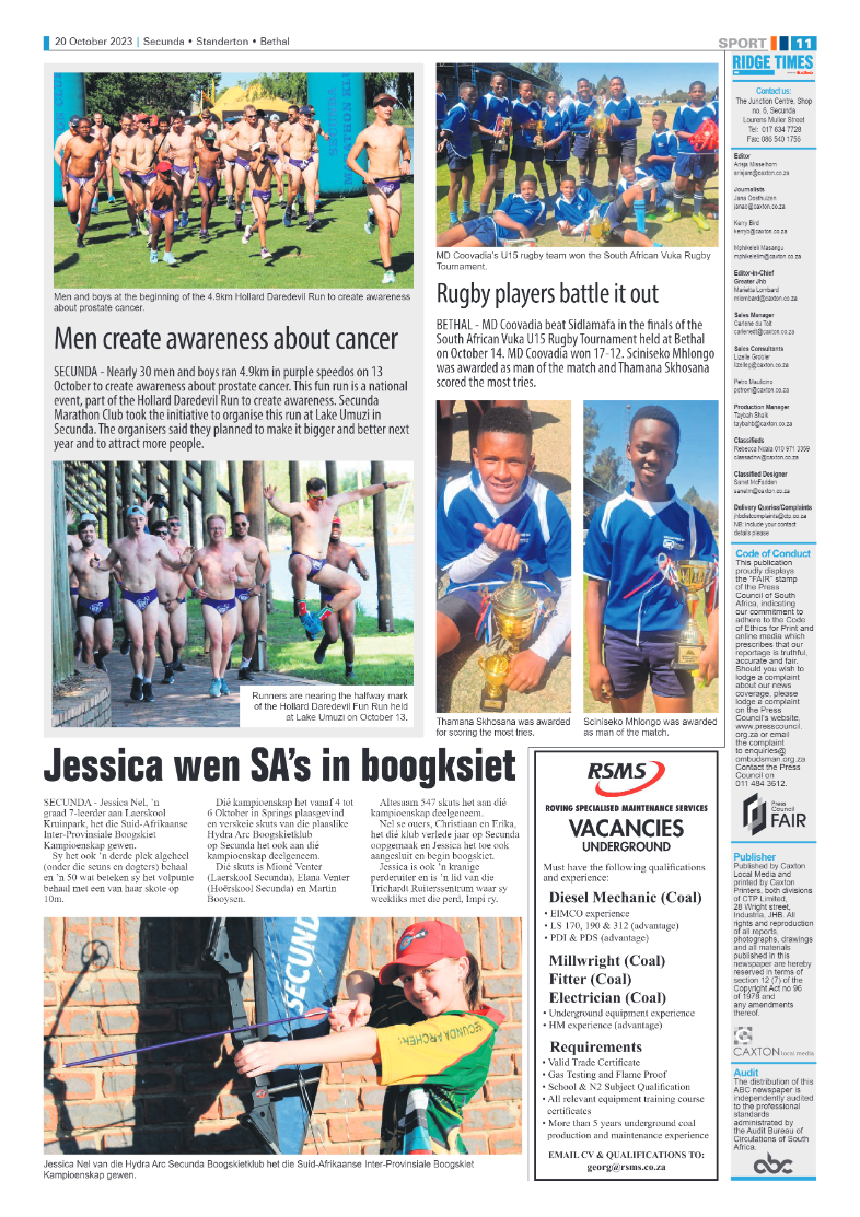 Ridge Times 20 October 2023 page 11