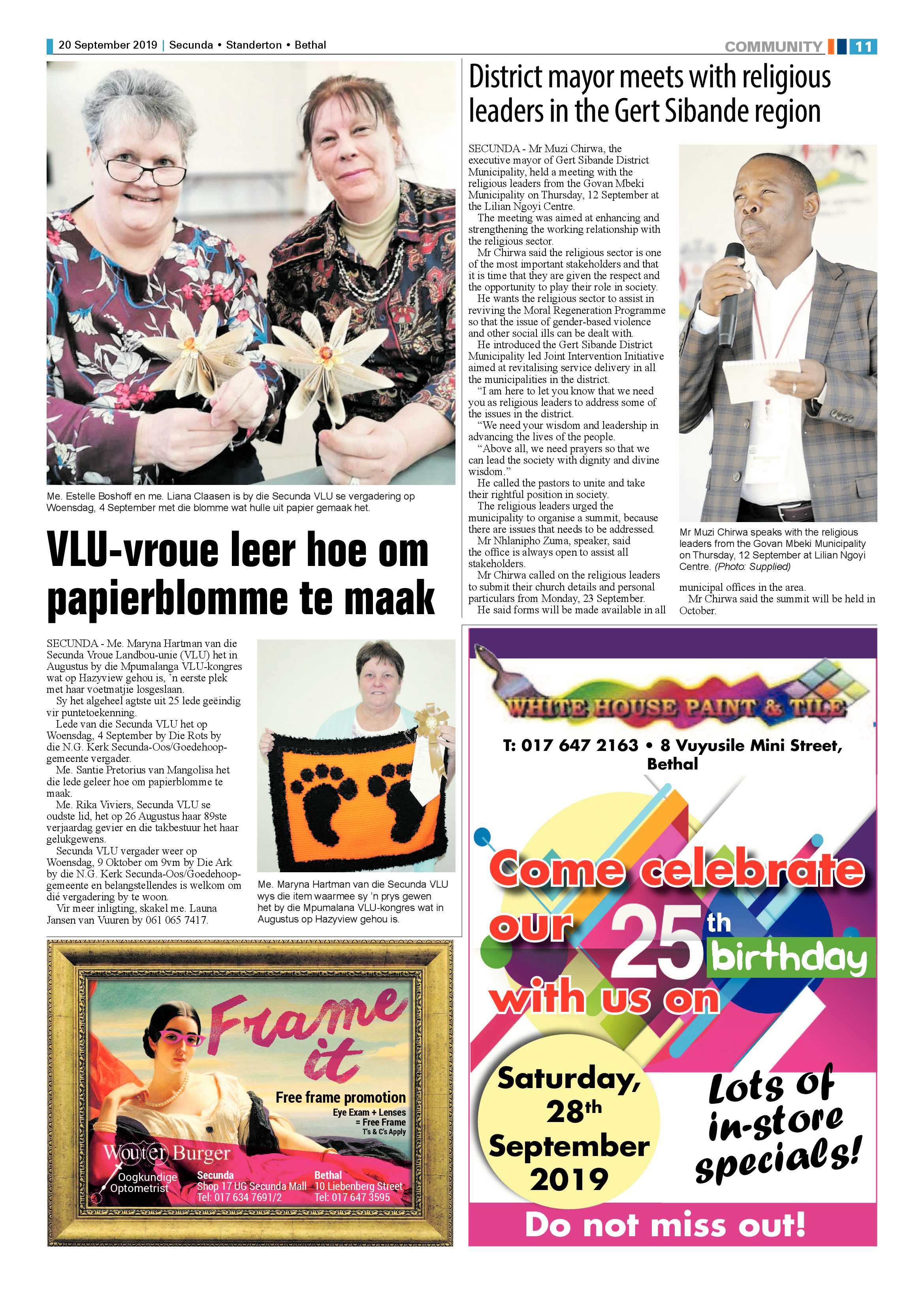 Ridge Times 20 September 2019 page 11