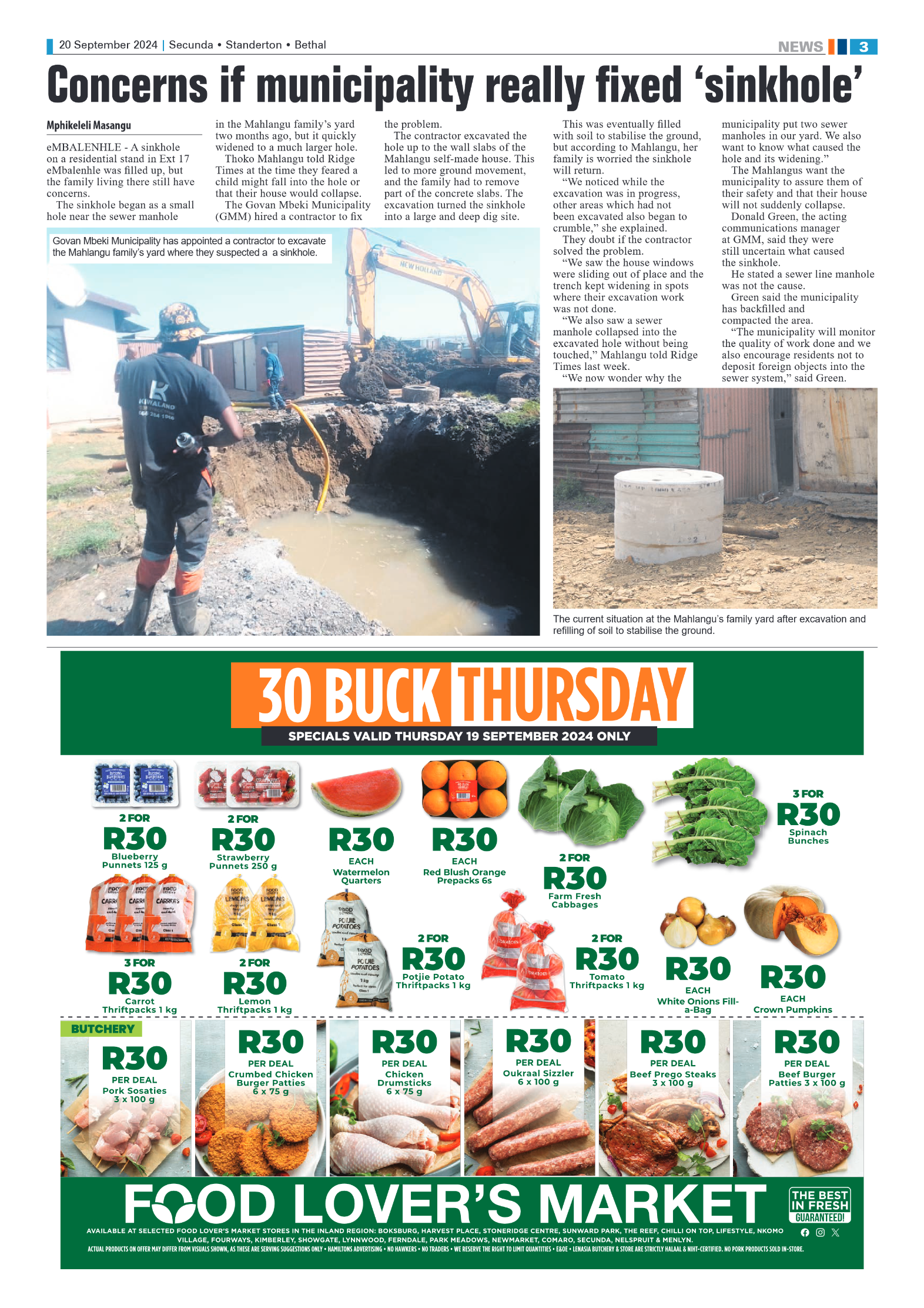 Ridge Times 20 September 2024 page 3