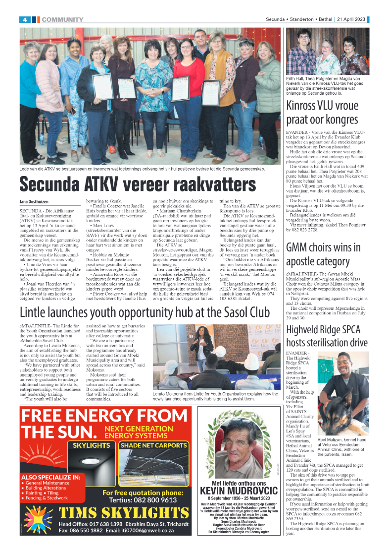 Ridge Times 21 April 2023 page 4