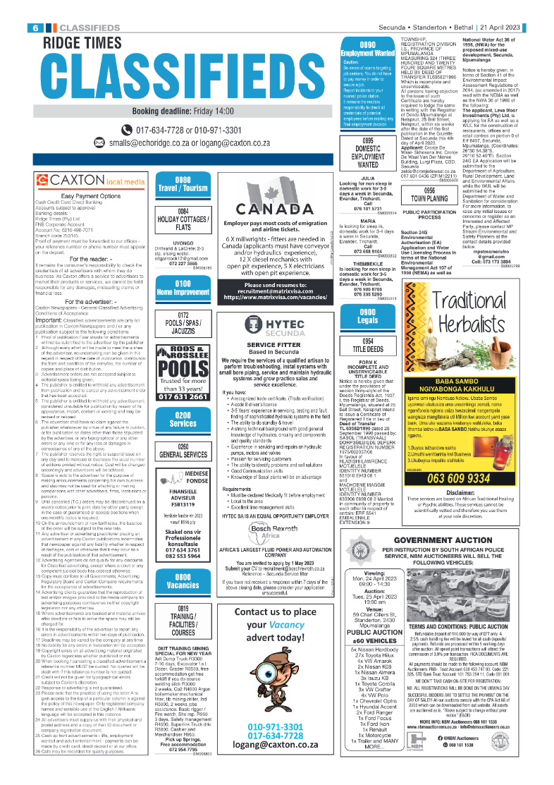 Ridge Times 21 April 2023 page 6