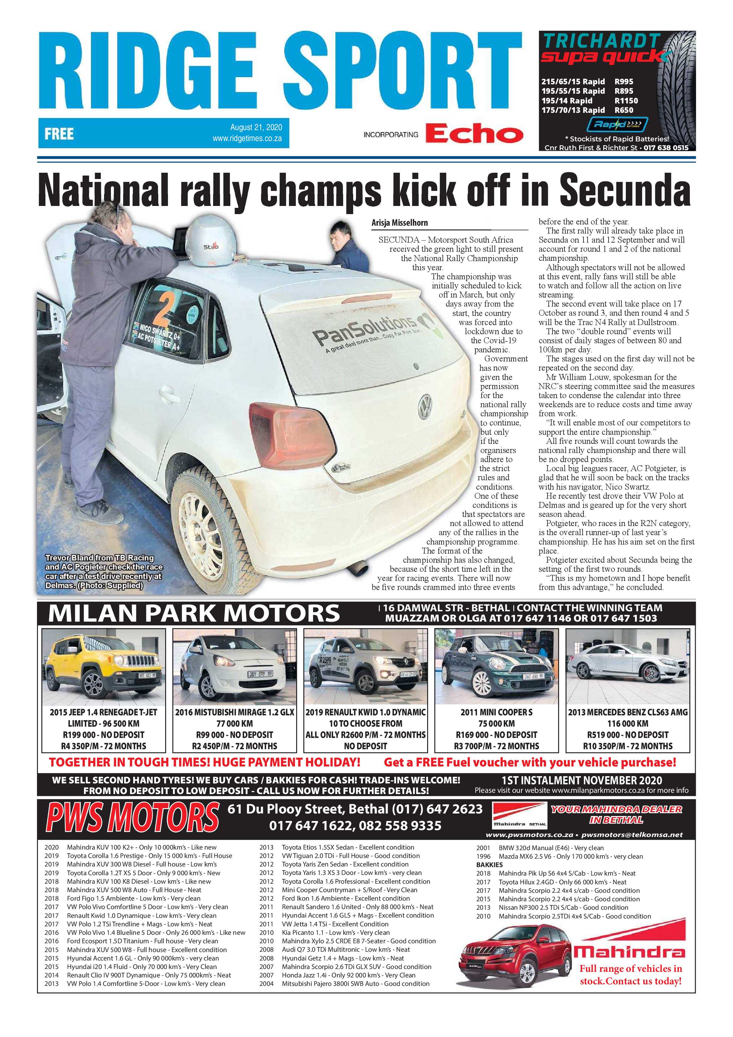 Ridge Times 21 August 2020 page 14
