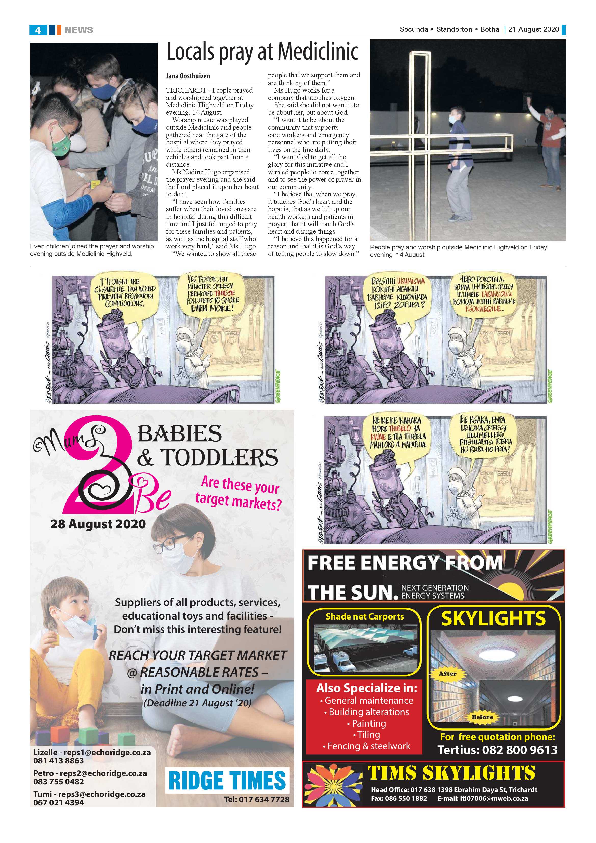 Ridge Times 21 August 2020 page 6