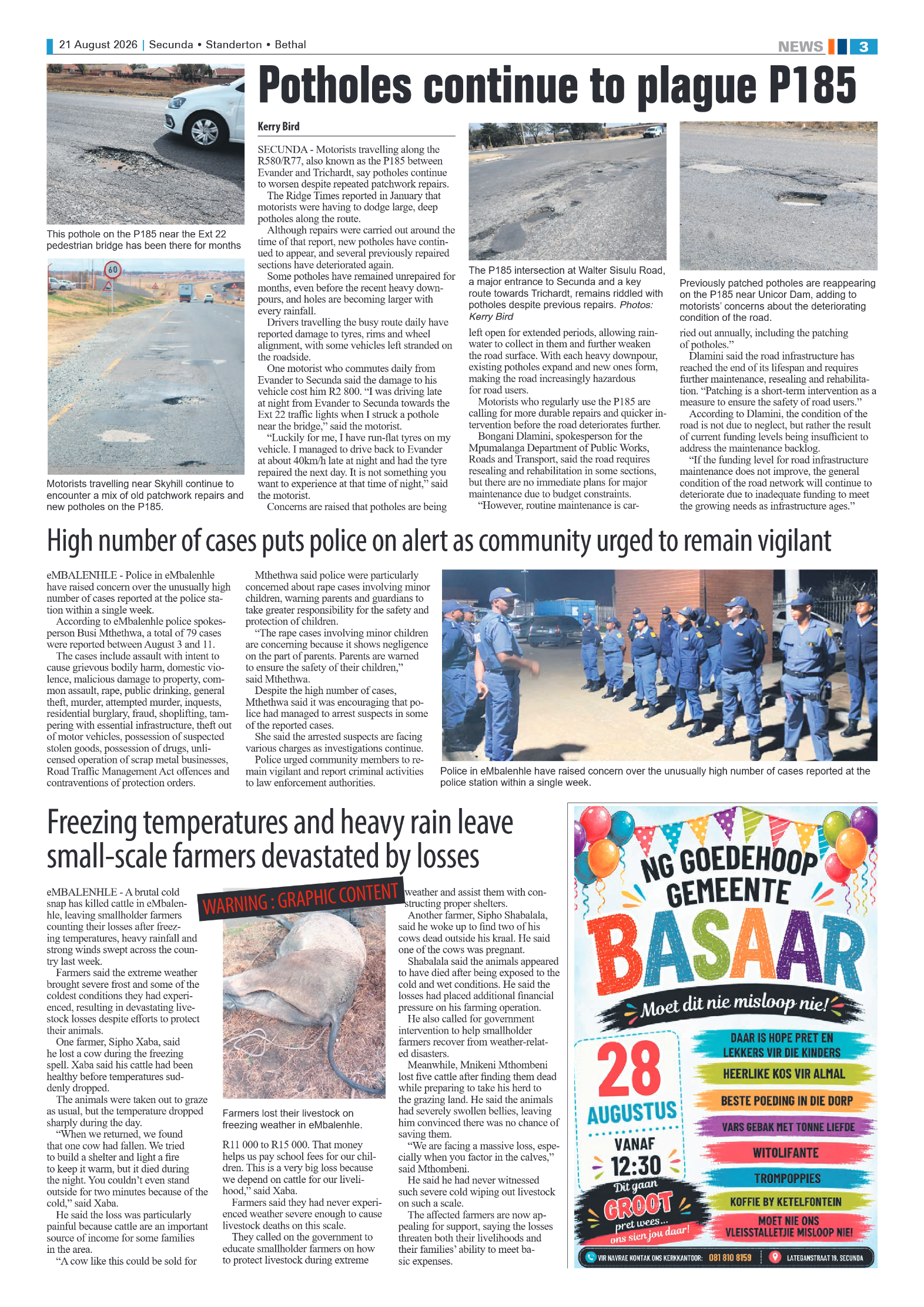 Ridge Times 21 August 2026 page 3