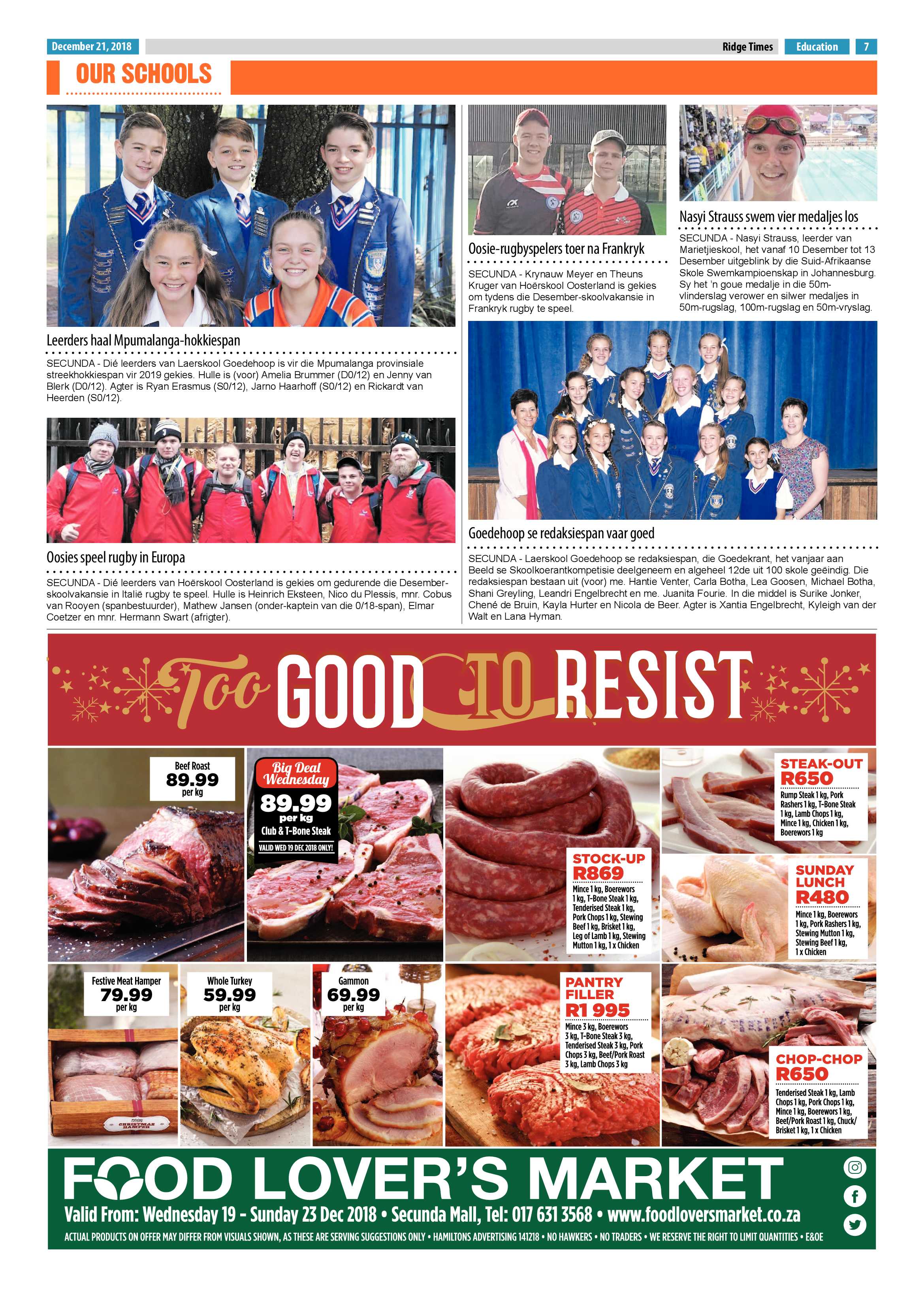 Ridge Times 21 December 2018 page 7