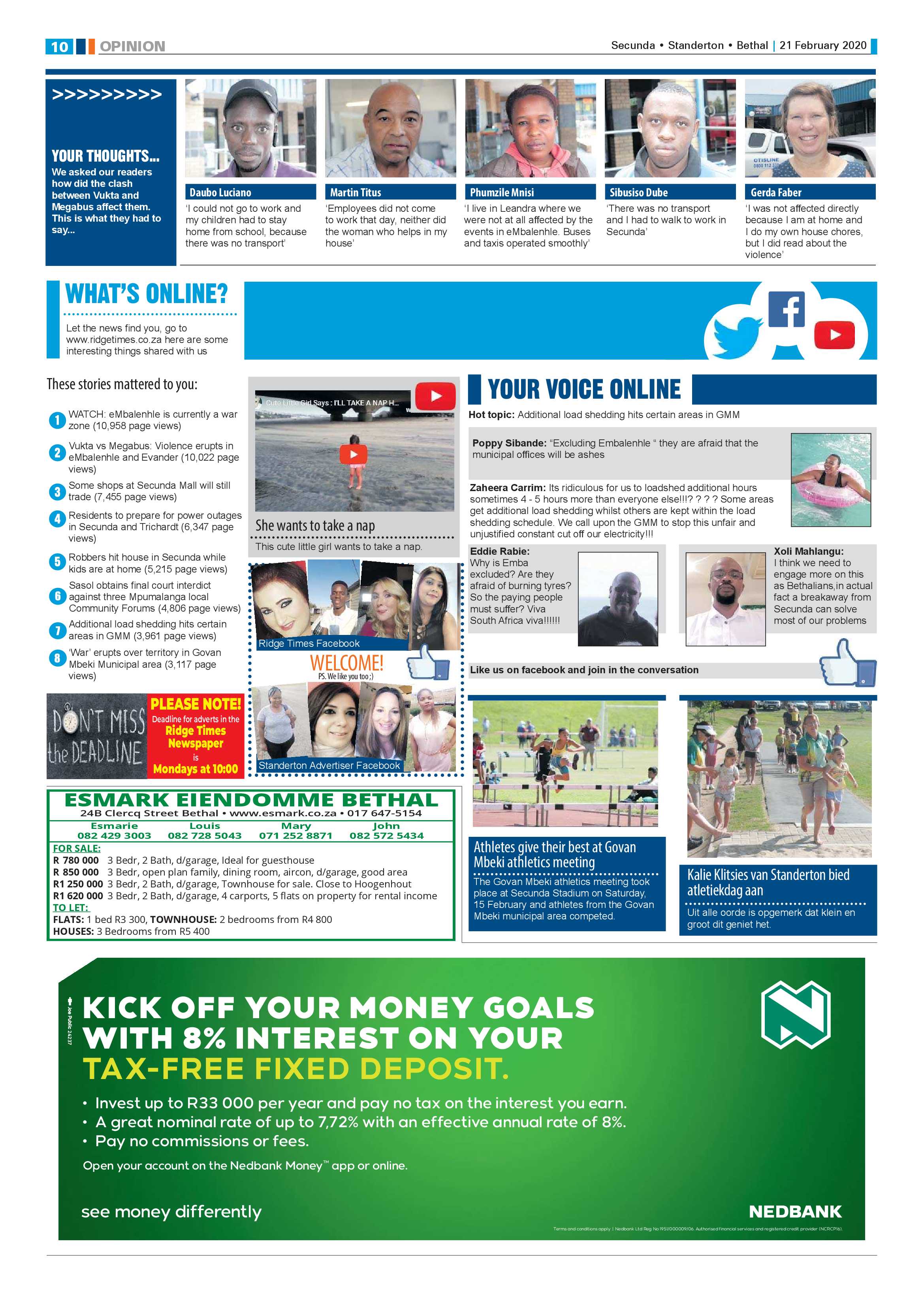 Ridge Times 21 February 2020 page 12