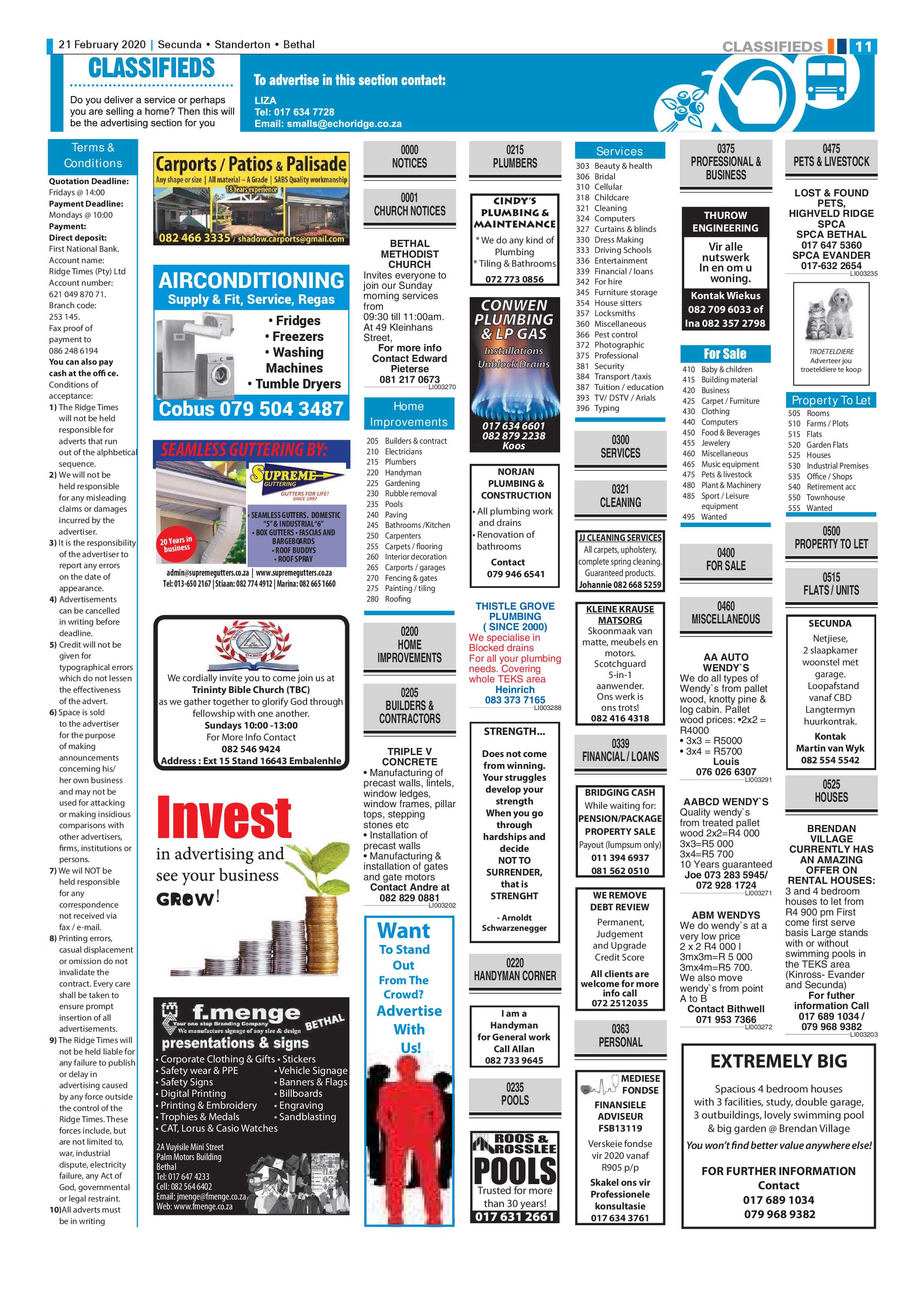 Ridge Times 21 February 2020 page 13