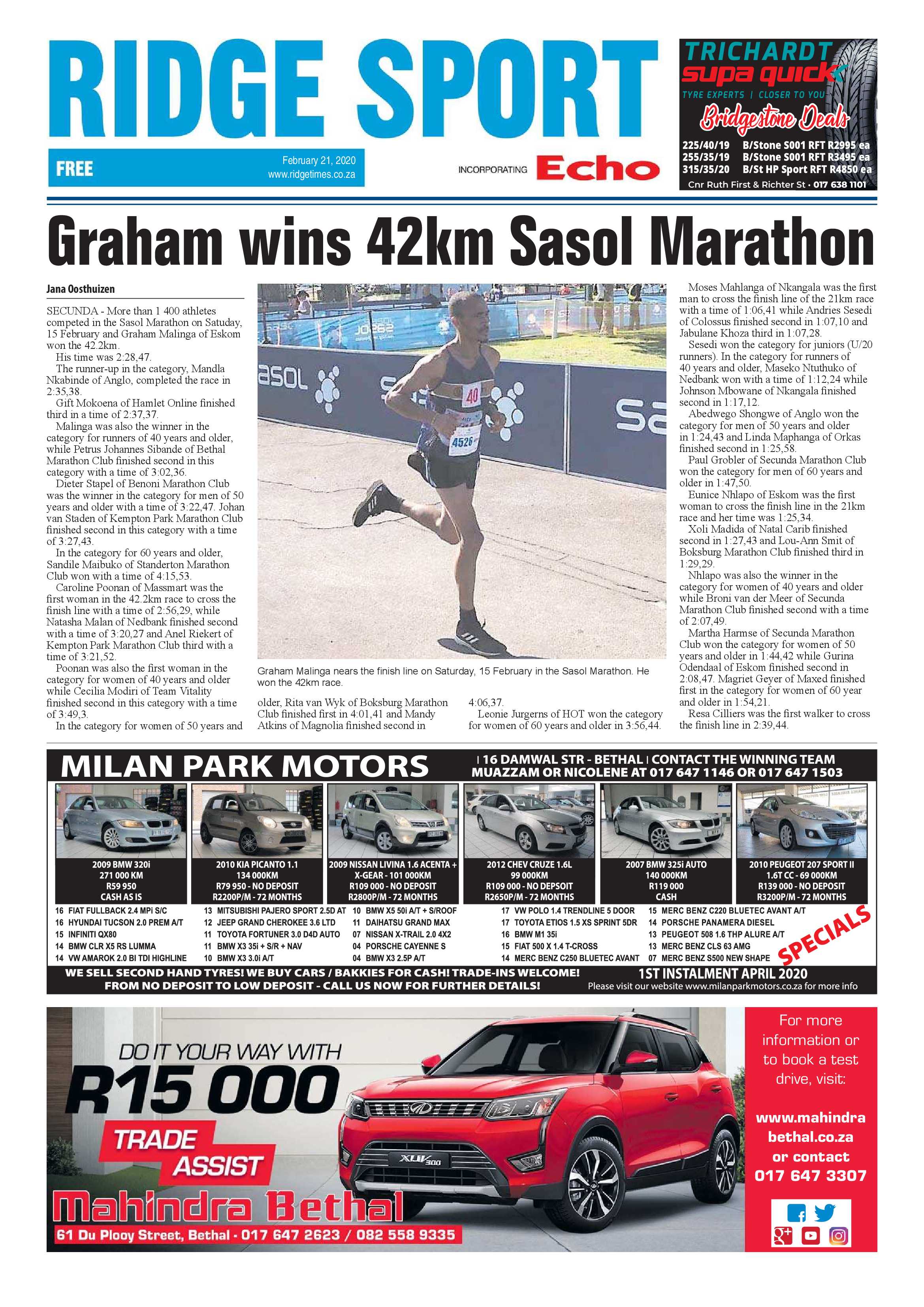 Ridge Times 21 February 2020 page 18
