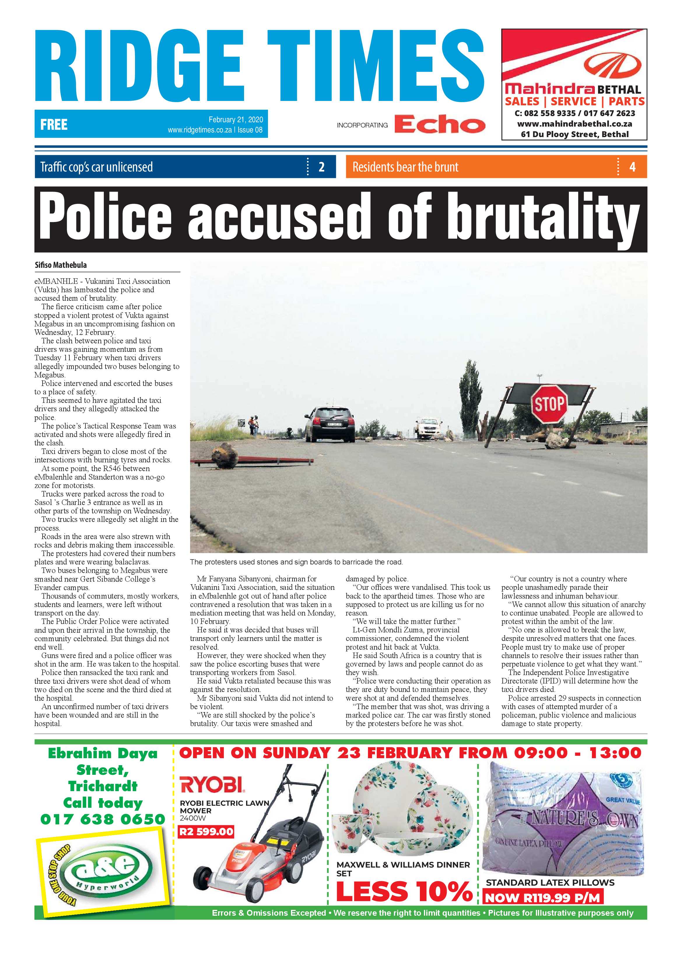 Ridge Times 21 February 2020 page 3