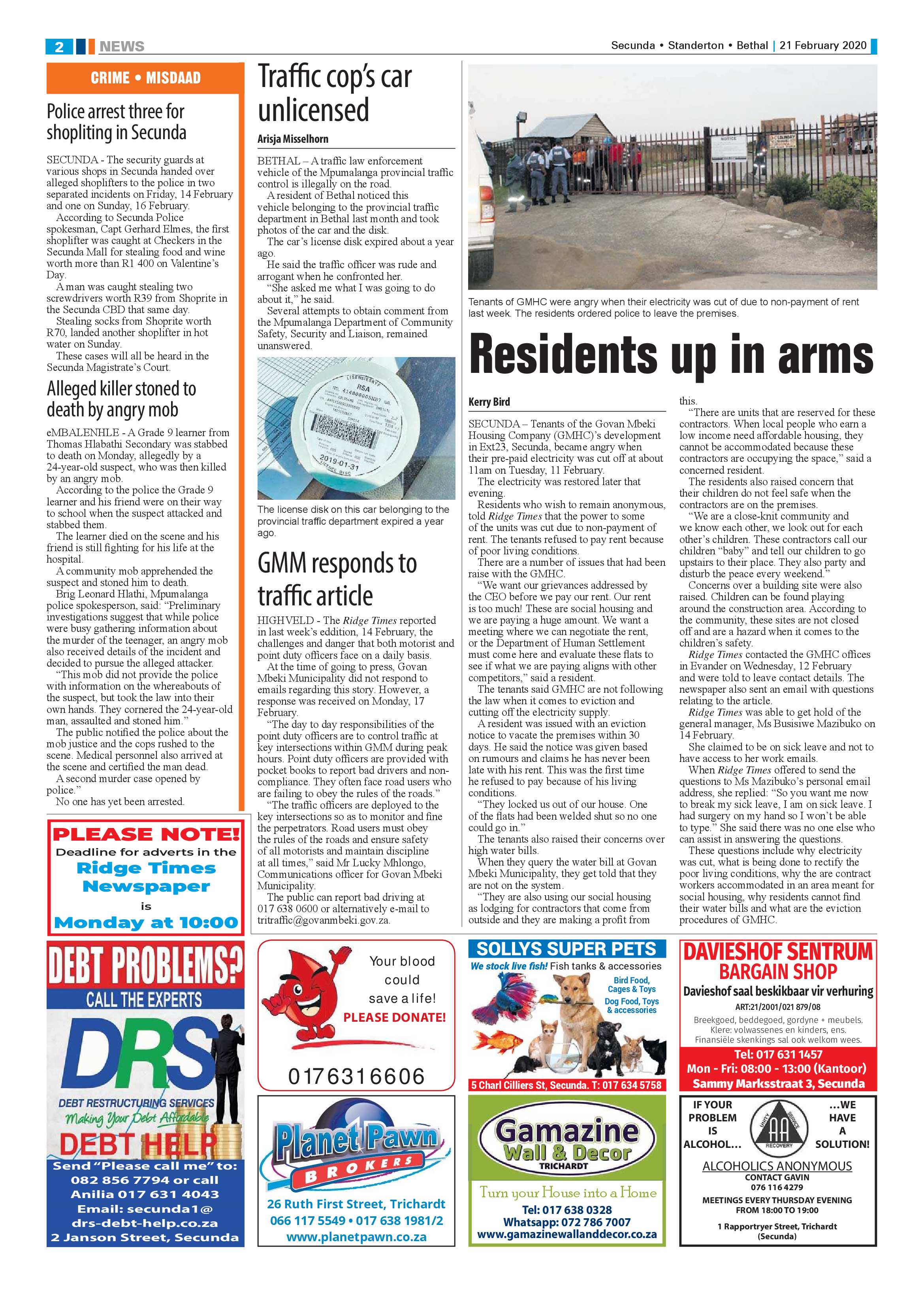 Ridge Times 21 February 2020 page 4