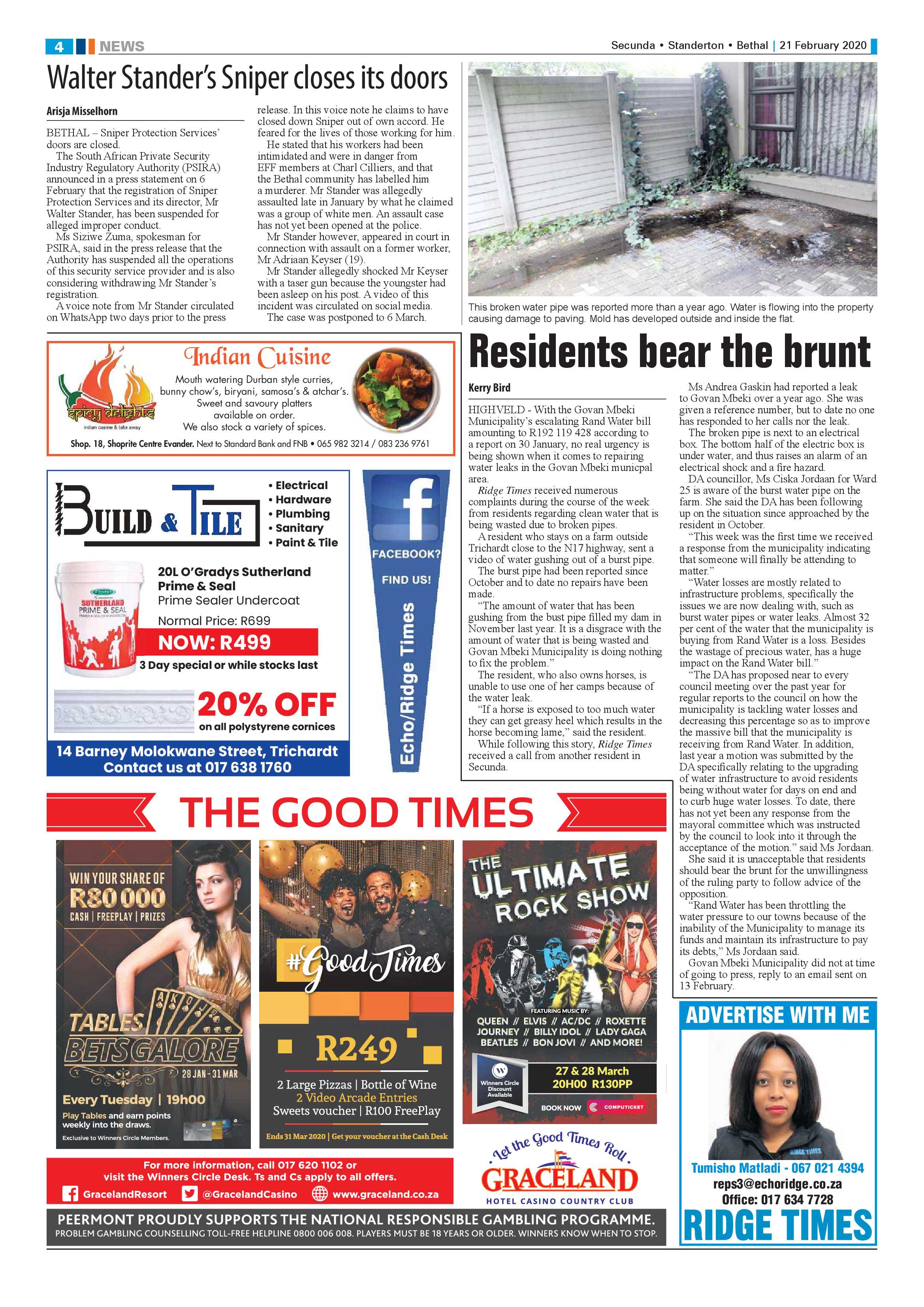 Ridge Times 21 February 2020 page 6