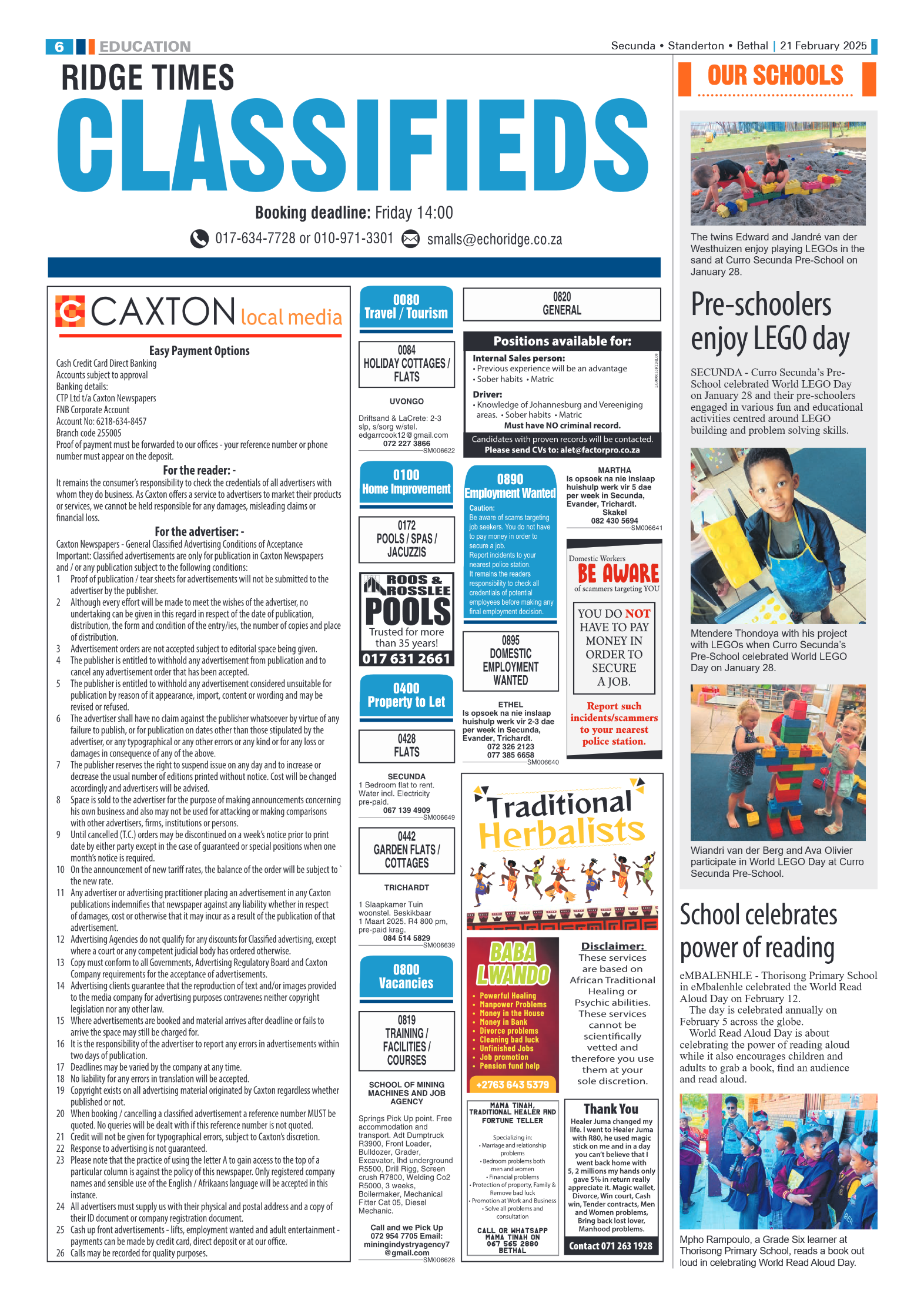 Ridge Times 21 February 2025 page 6