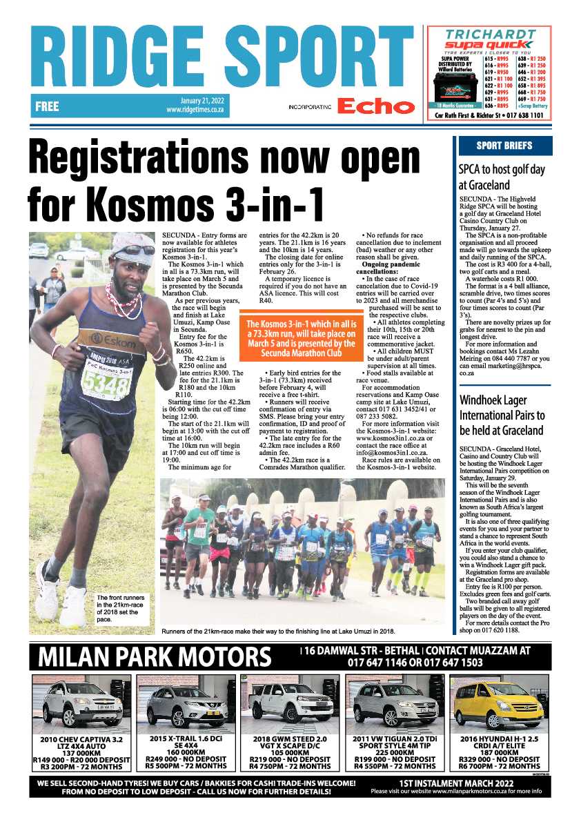 Ridge Times 21 January 2022 page 10