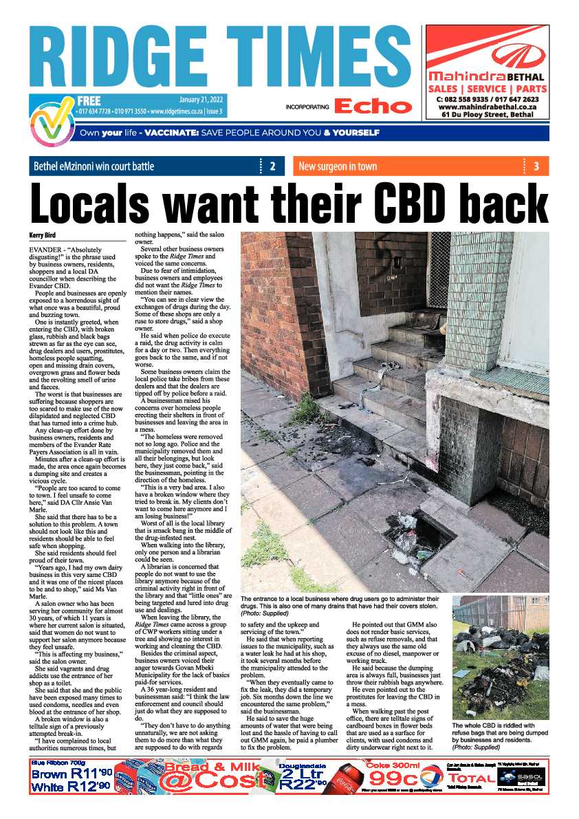 Ridge Times 21 January 2022 page 3