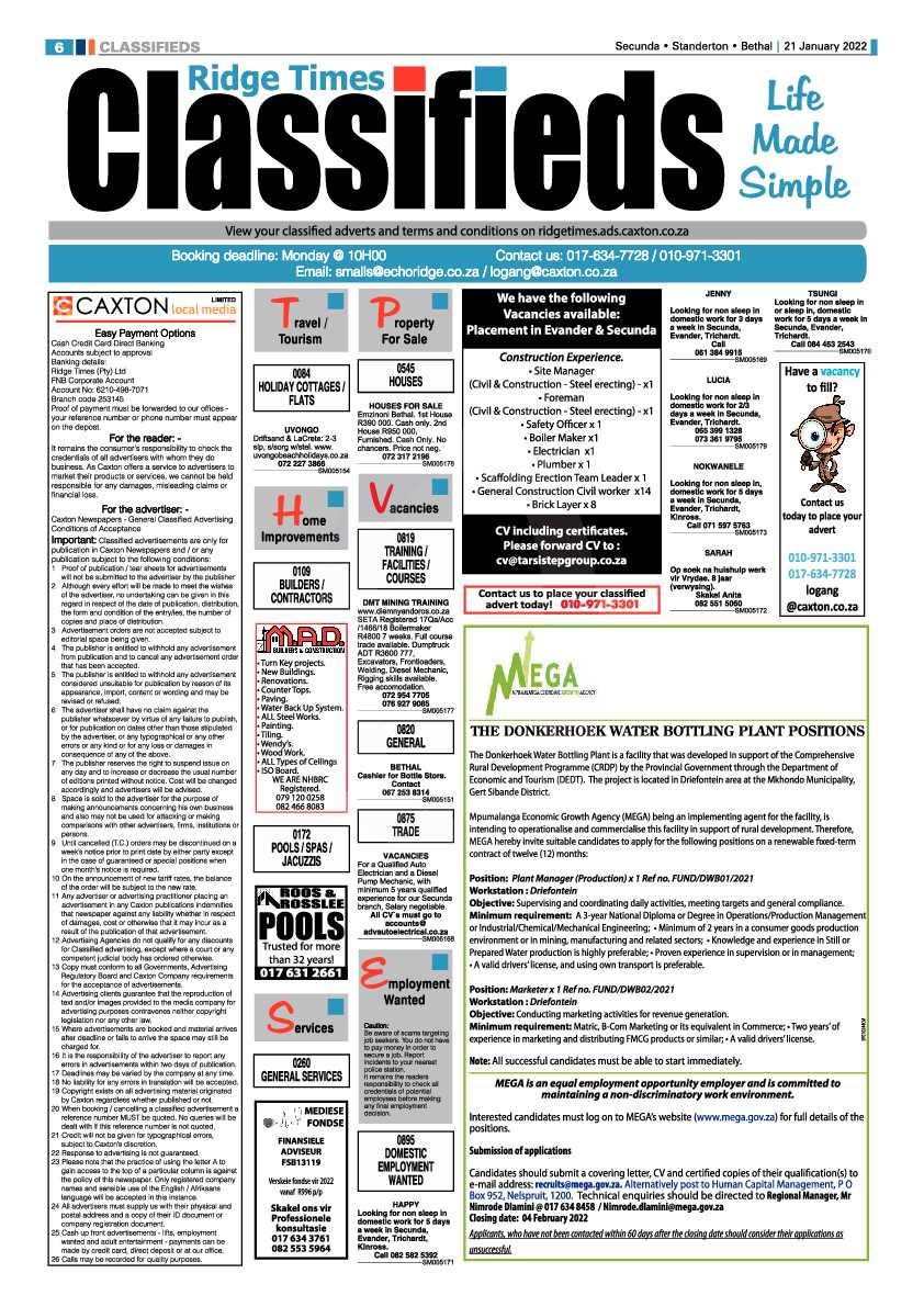 Ridge Times 21 January 2022 page 8