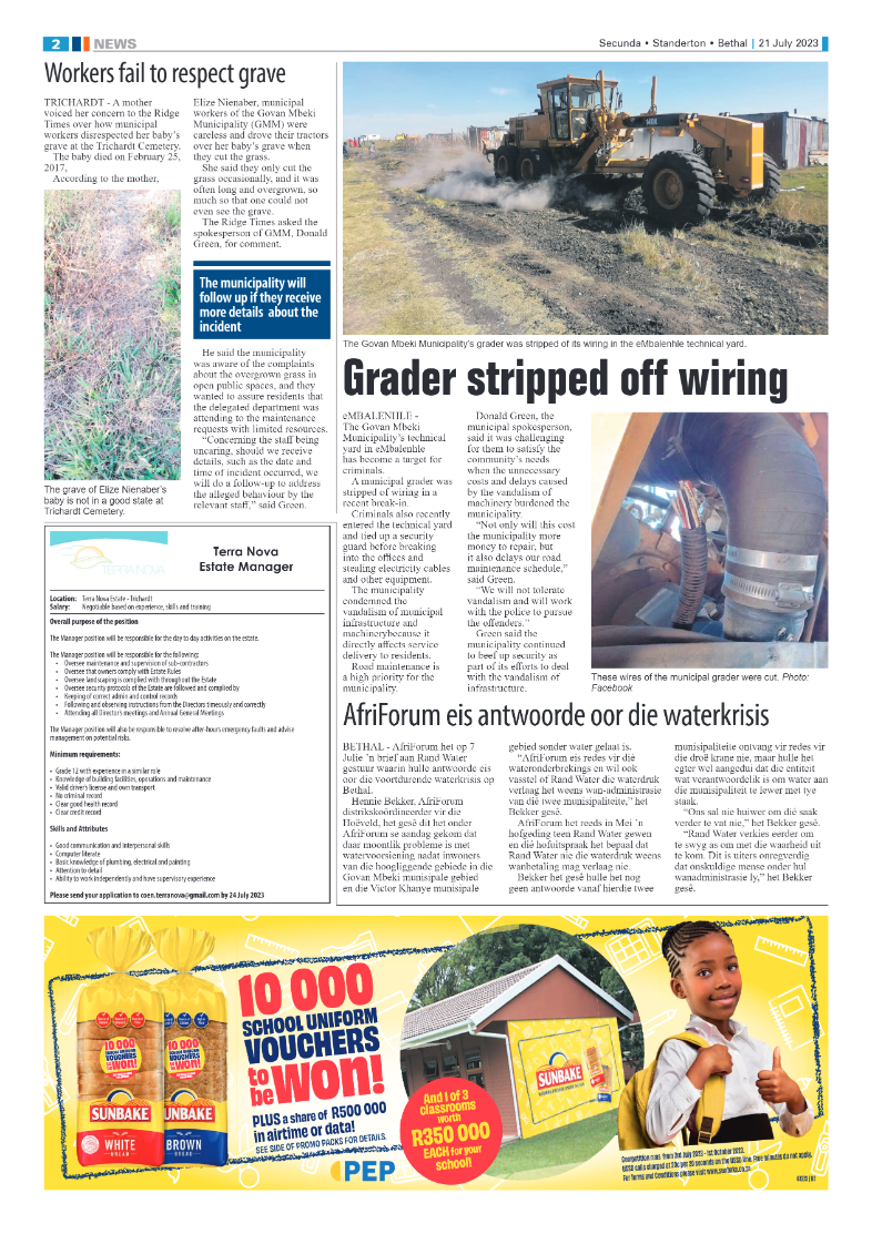 Ridge Times 21 July 2023 page 2