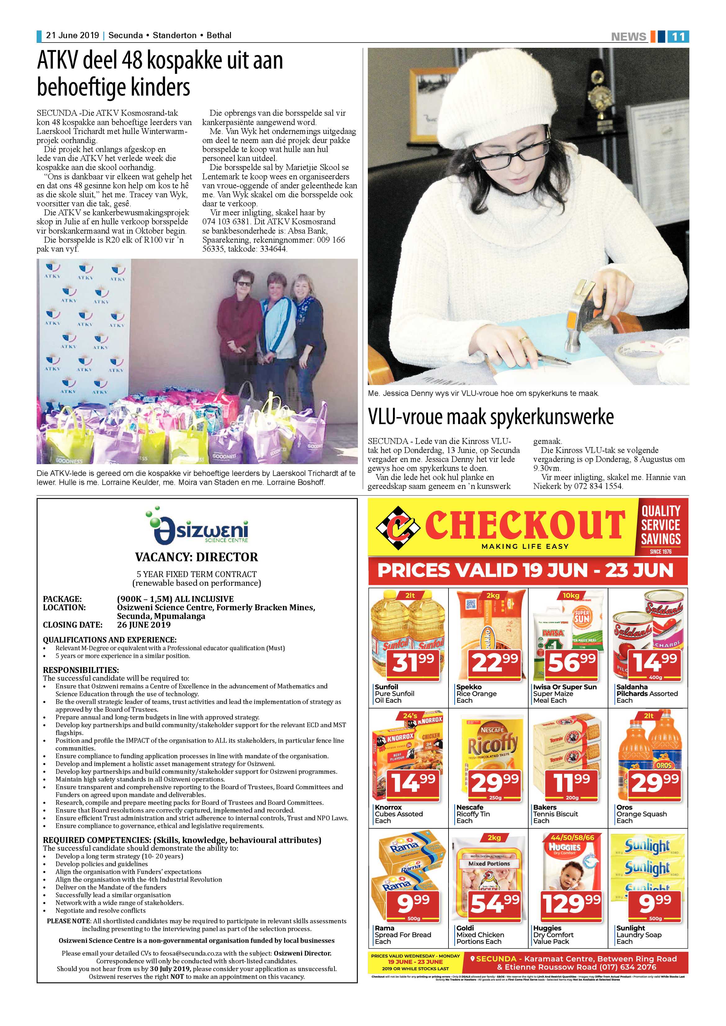 Ridge Times 21 June 2019 page 13