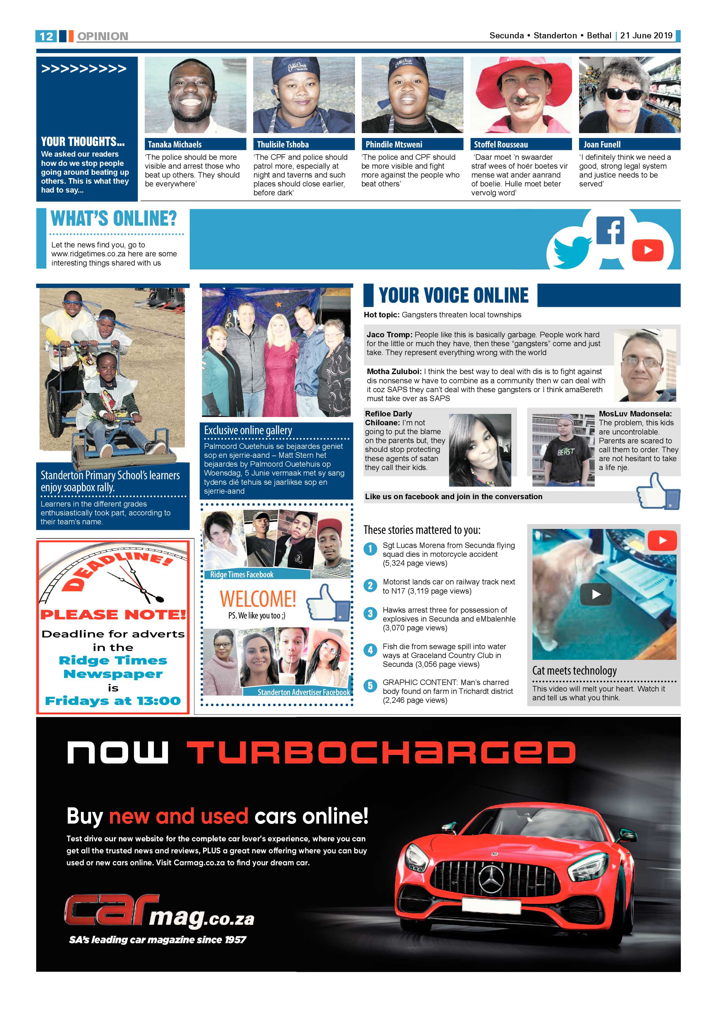 Ridge Times 21 June 2019 page 14