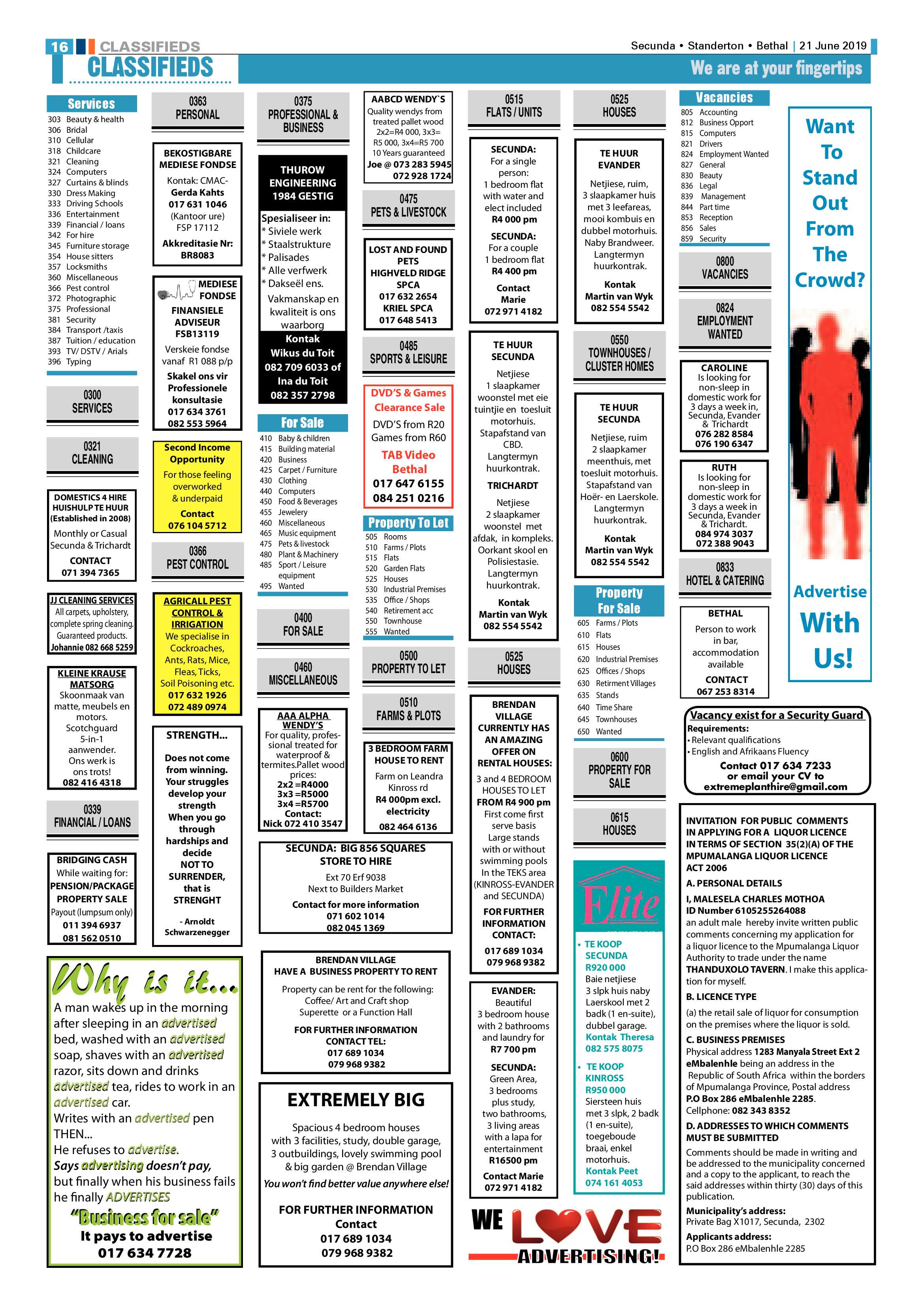 Ridge Times 21 June 2019 page 18