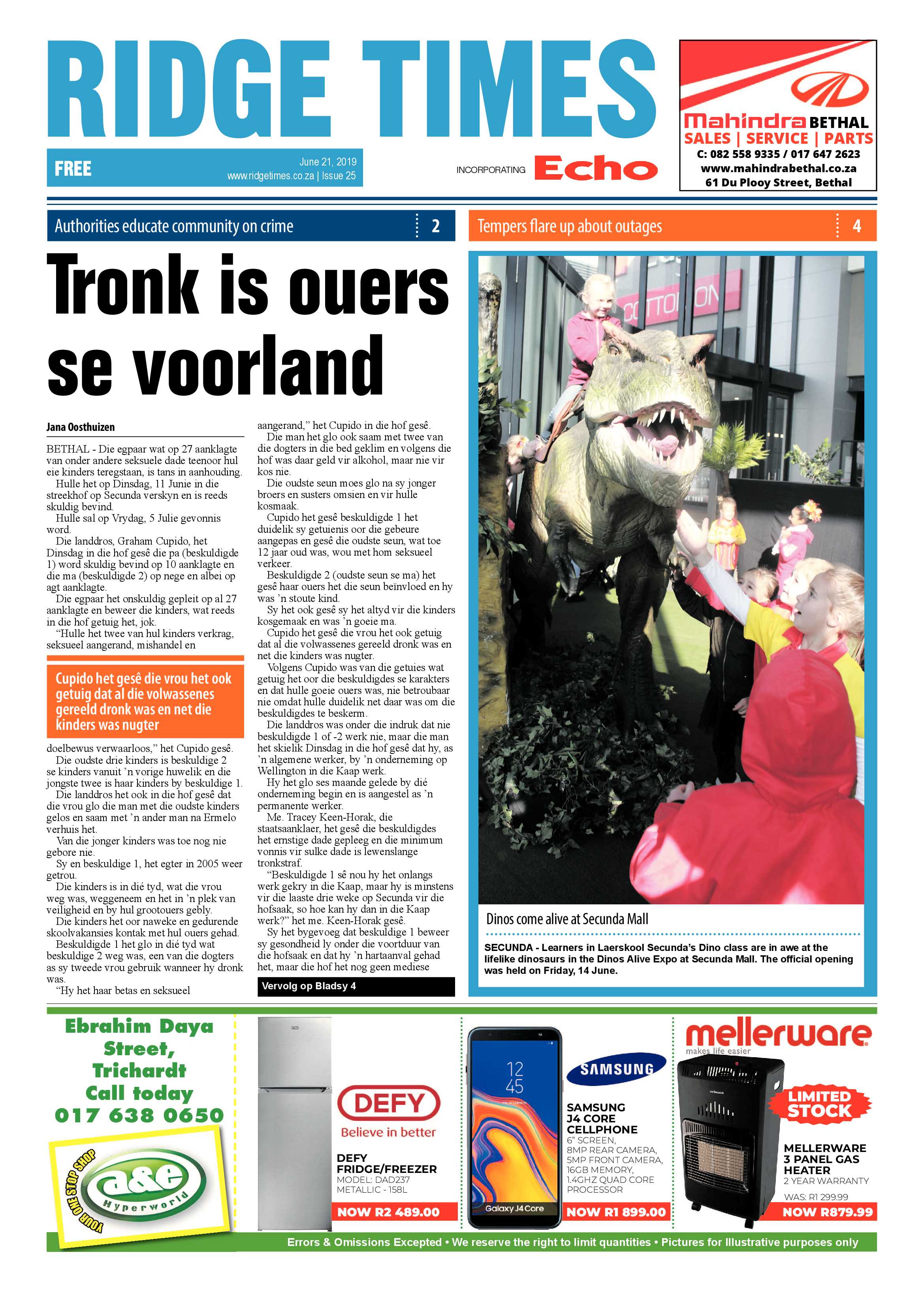 Ridge Times 21 June 2019 page 3