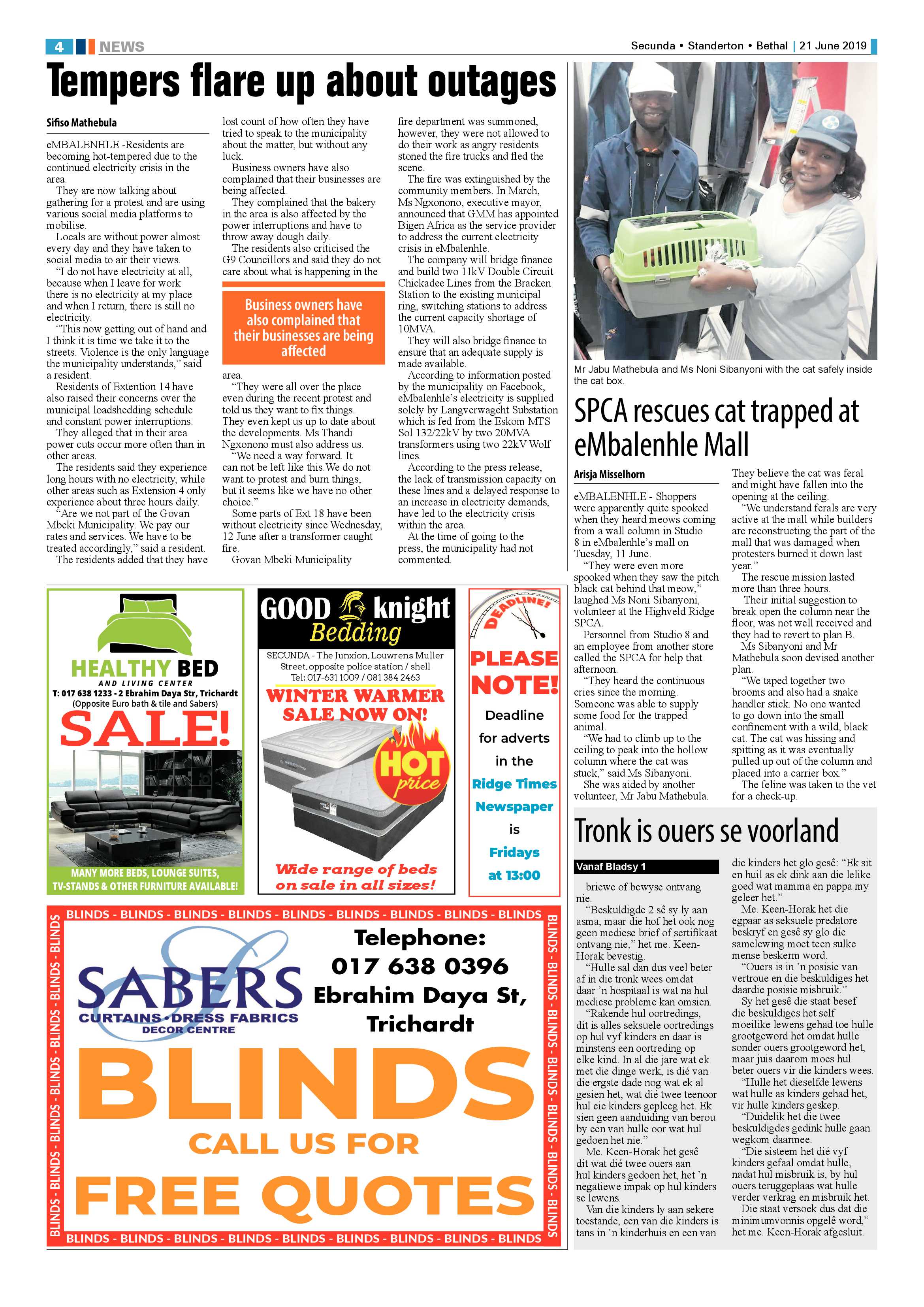 Ridge Times 21 June 2019 page 6