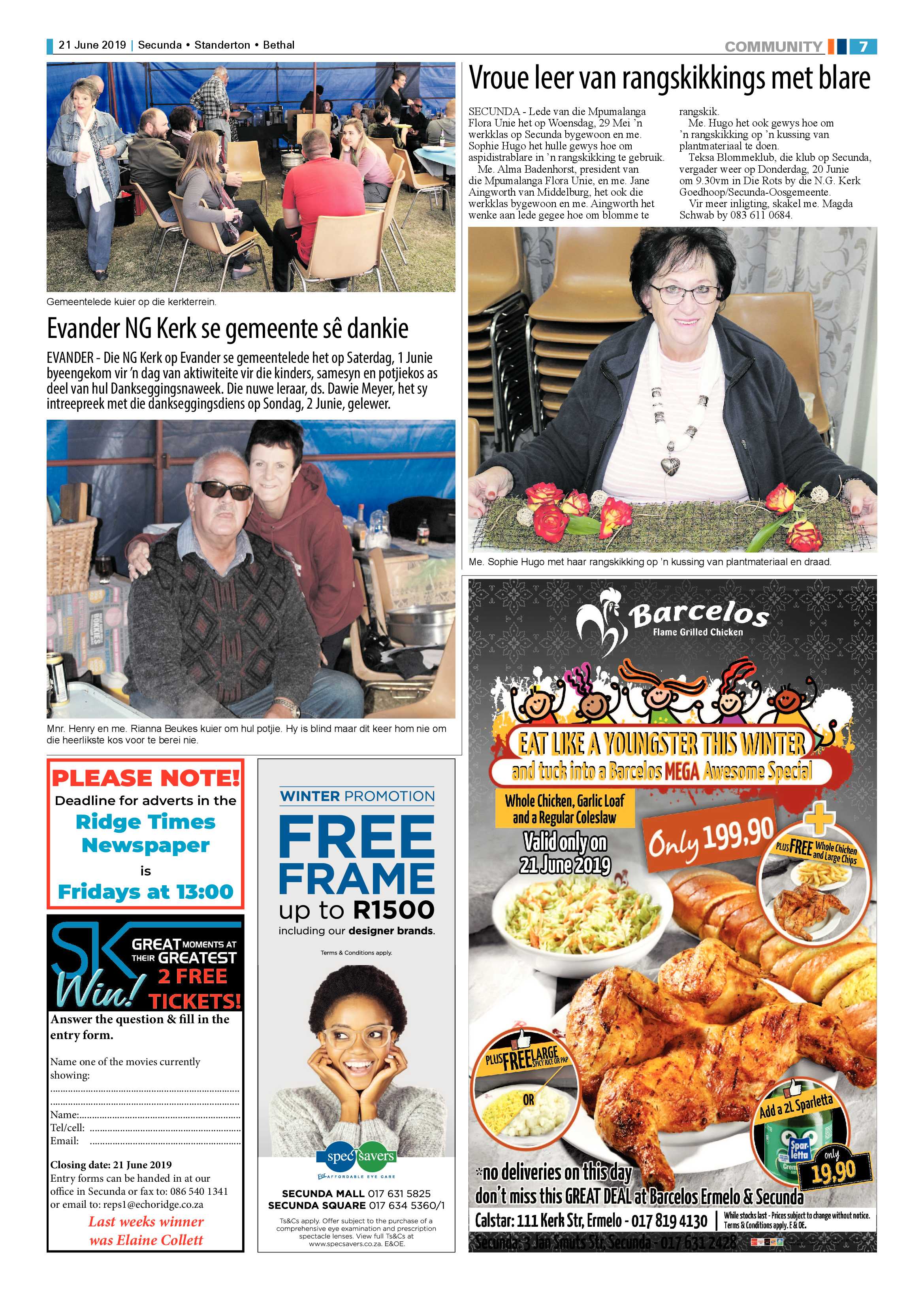Ridge Times 21 June 2019 page 9