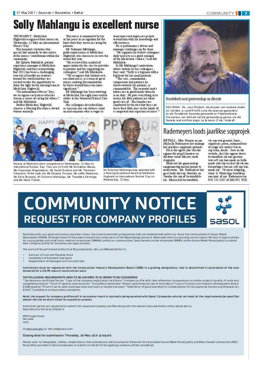 Ridge Times 21 May 2021 page 7