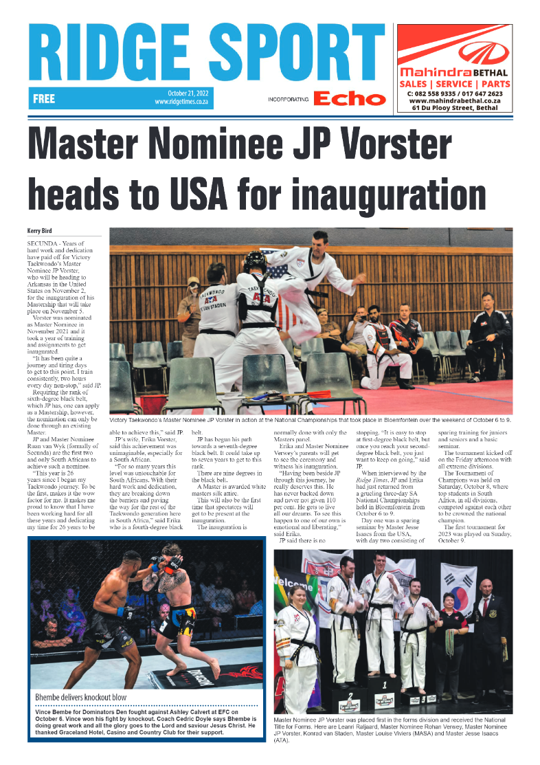 Ridge Times 21 October 2022 page 10