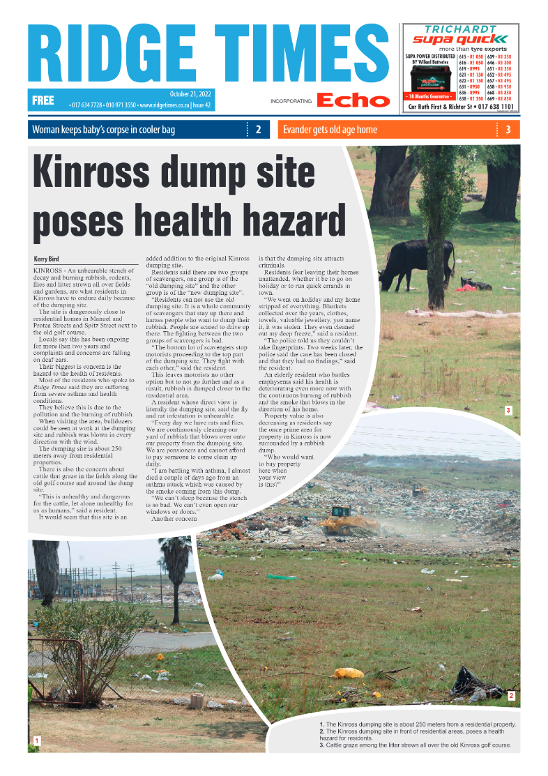Ridge Times 21 October 2022 page 3