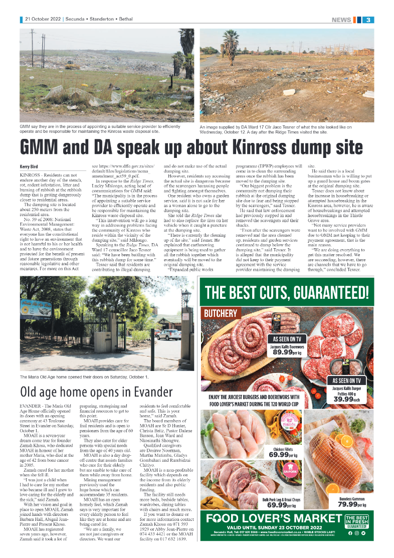 Ridge Times 21 October 2022 page 5