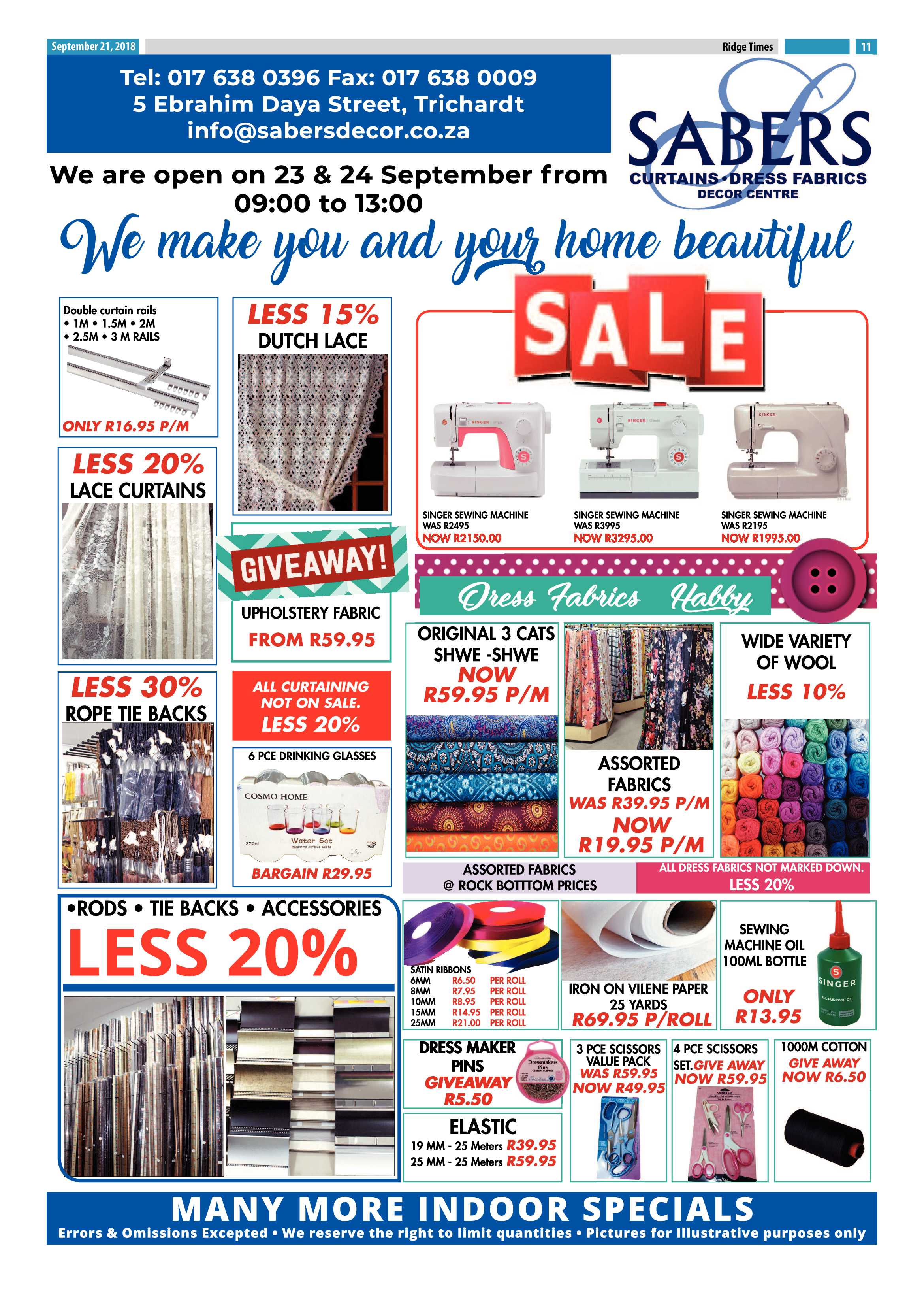 Ridge Times 21 September 2018 page 13