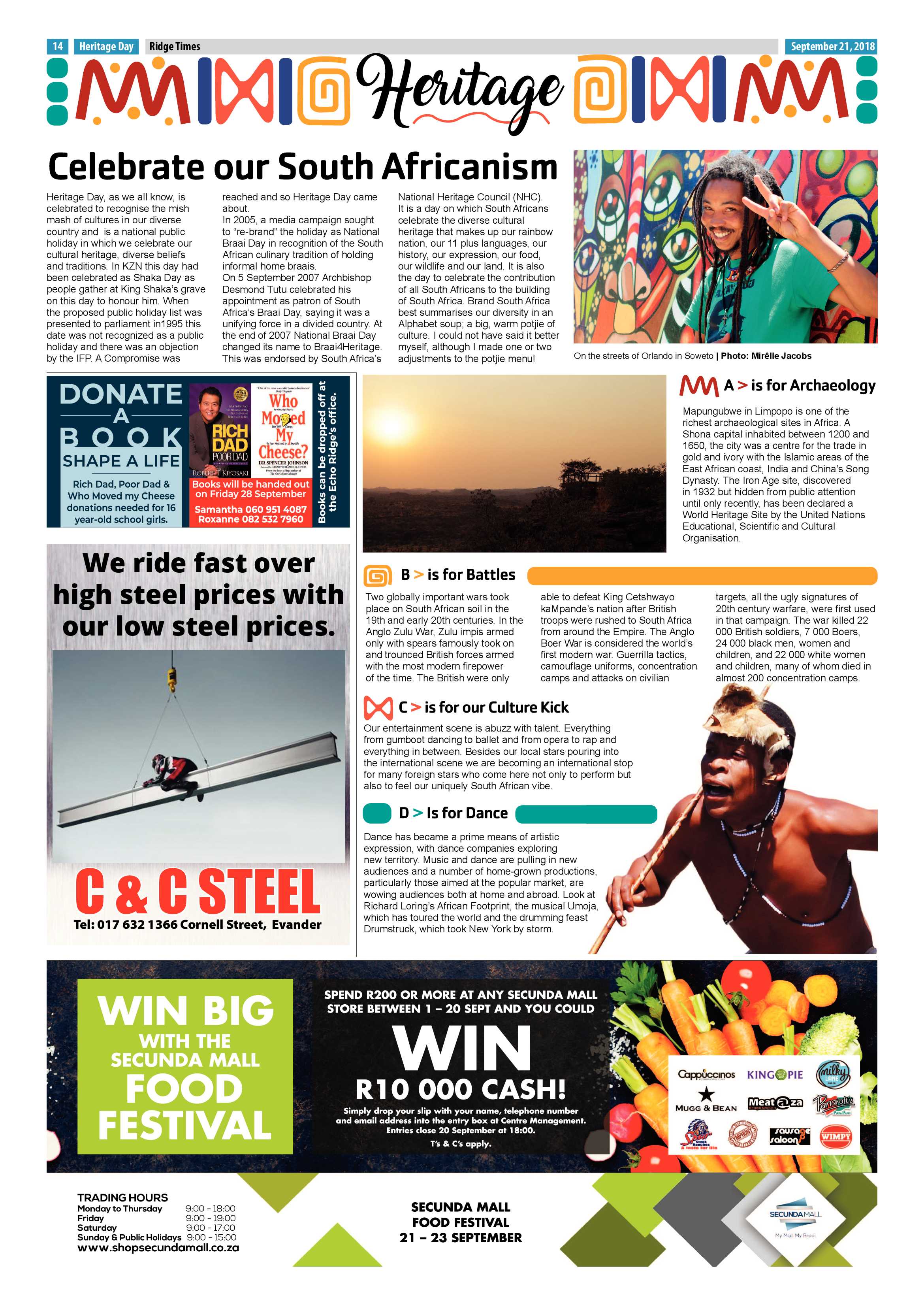 Ridge Times 21 September 2018 page 16