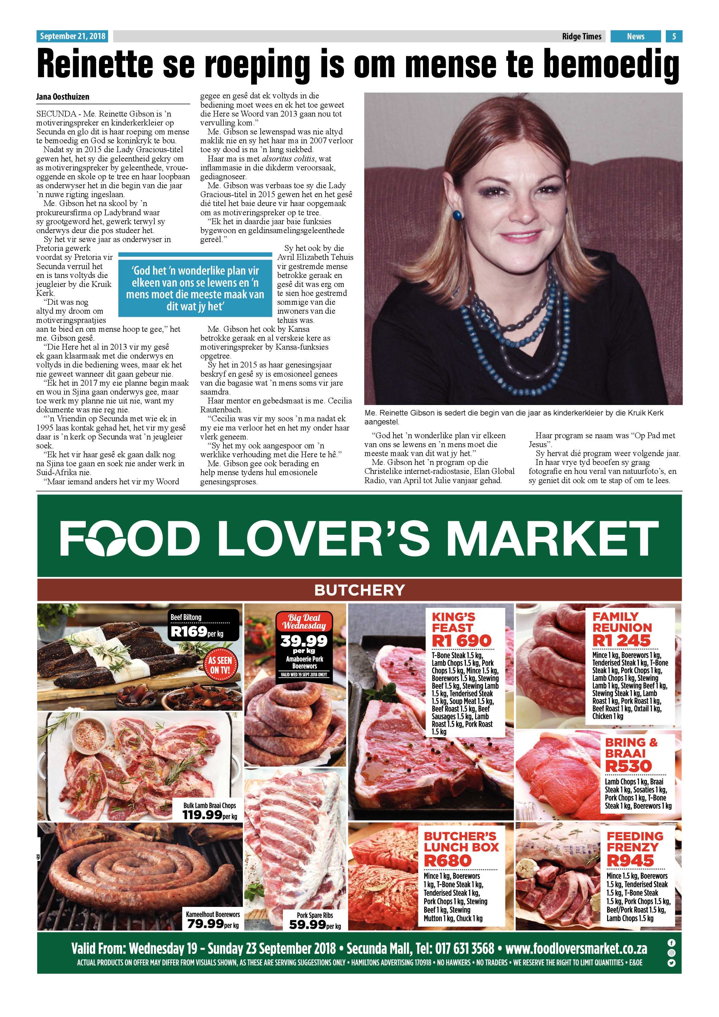 Ridge Times 21 September 2018 page 7