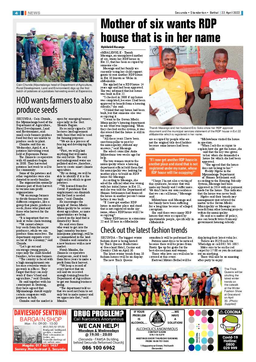 Ridge Times 22 April 2022 page 6