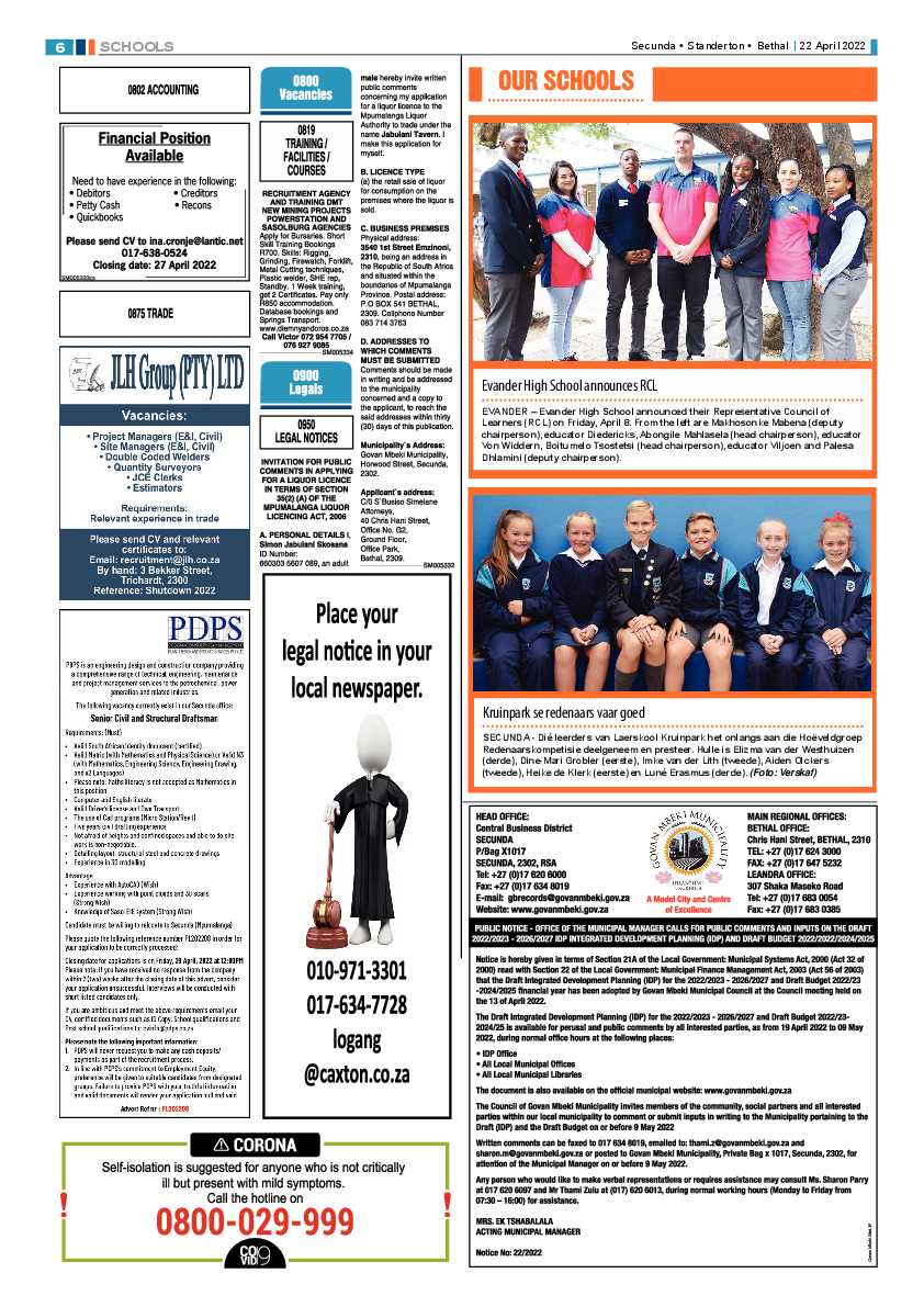 Ridge Times 22 April 2022 page 8