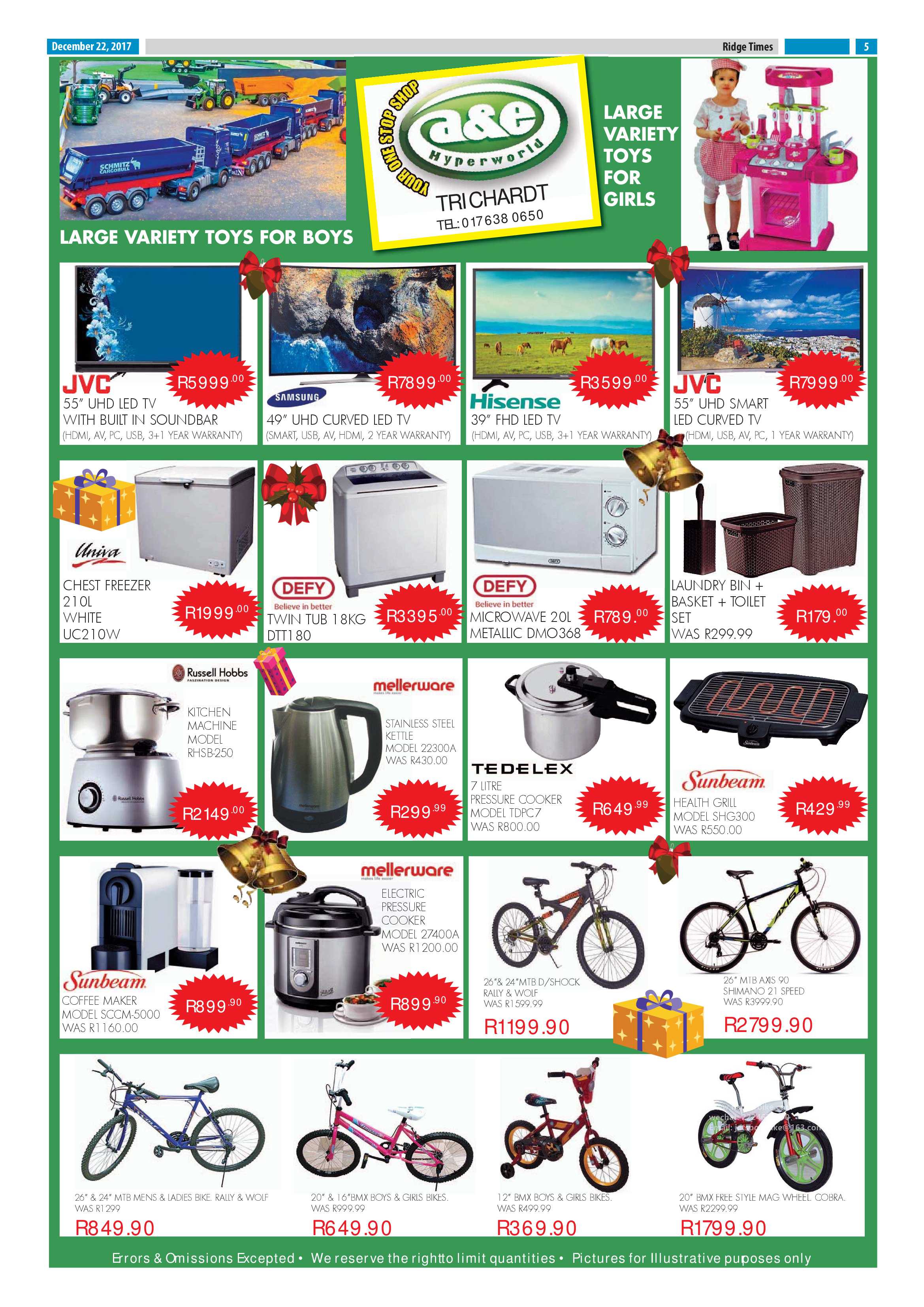 Ridge Times 22 December 2017 page 5