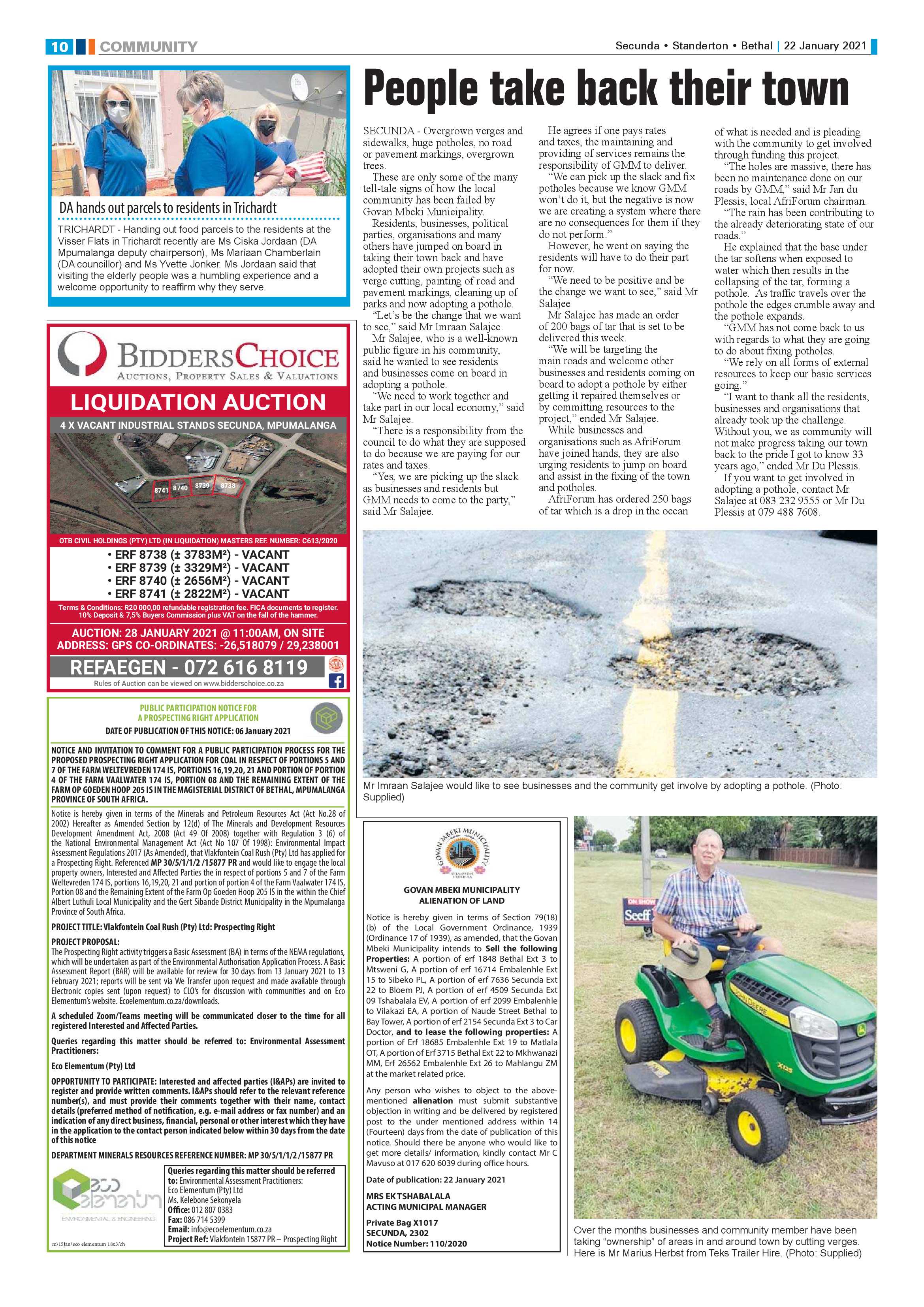 Ridge Times 22 January 2021 page 10