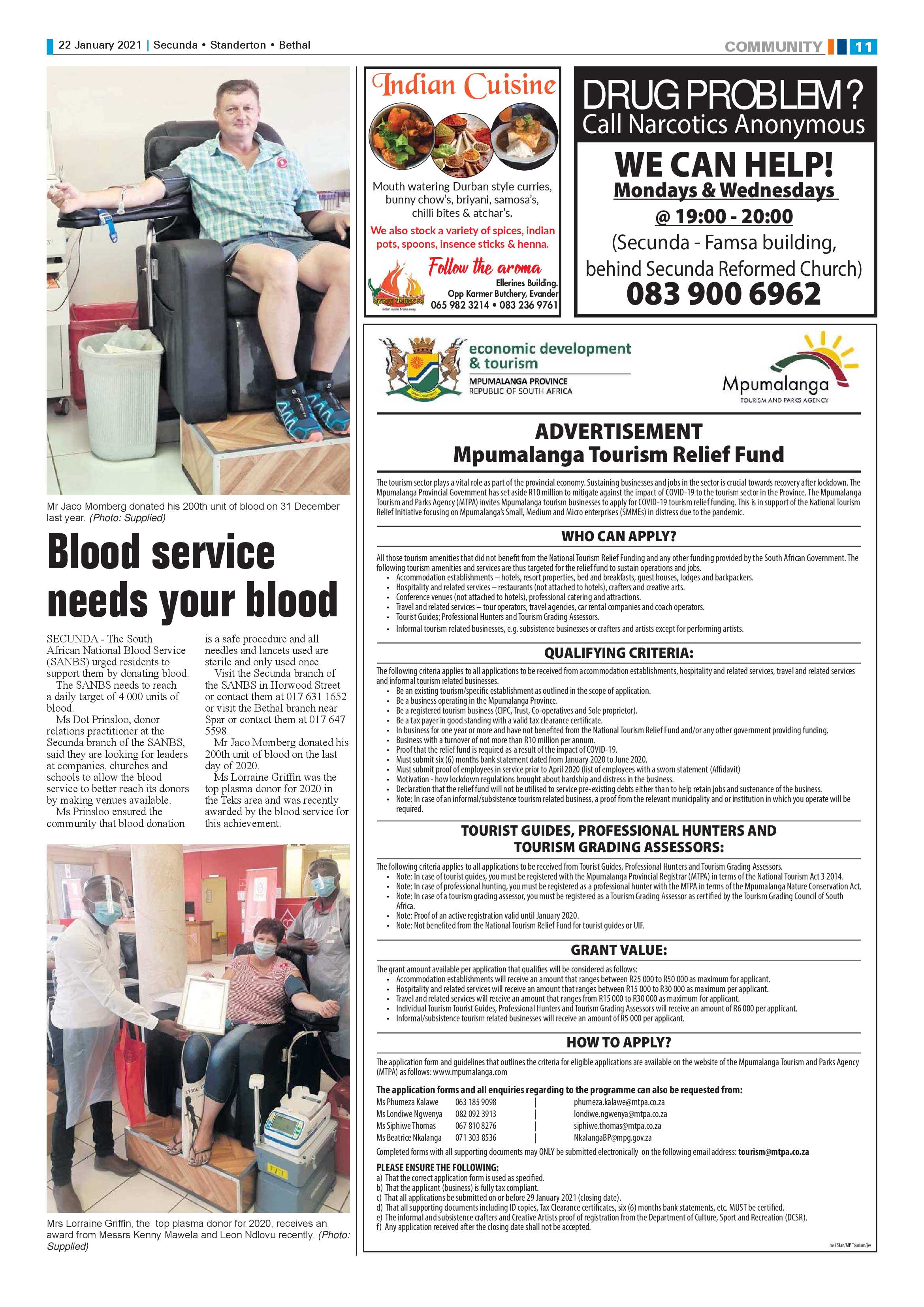 Ridge Times 22 January 2021 page 11