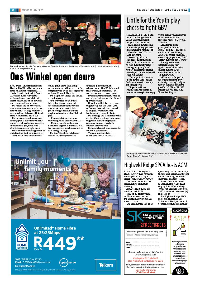 Ridge Times 22 July 2022 page 8