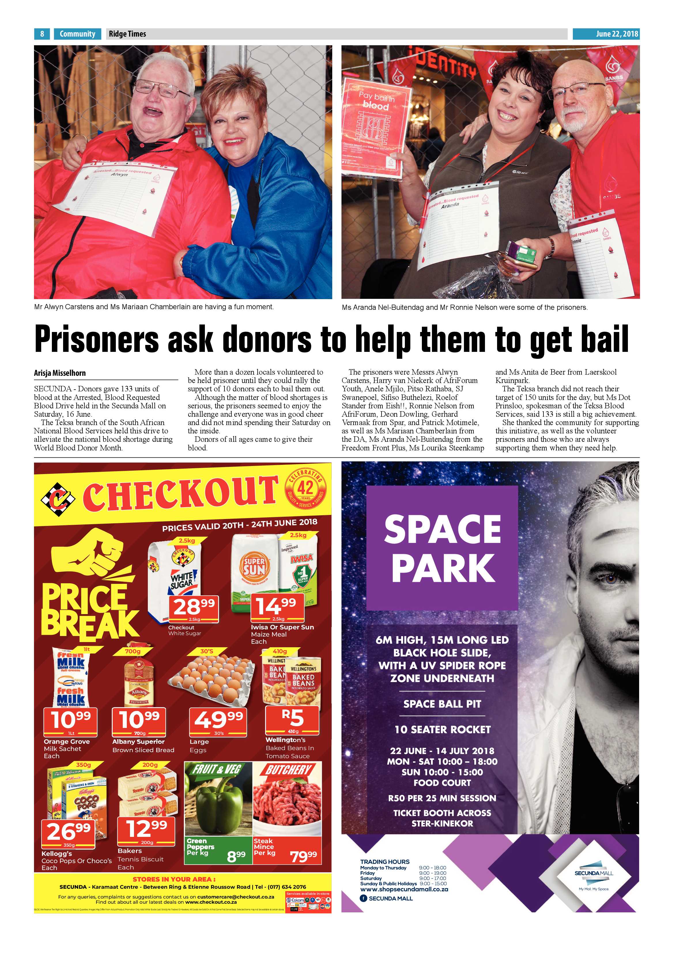 Ridge Times 22 June 2018 page 10