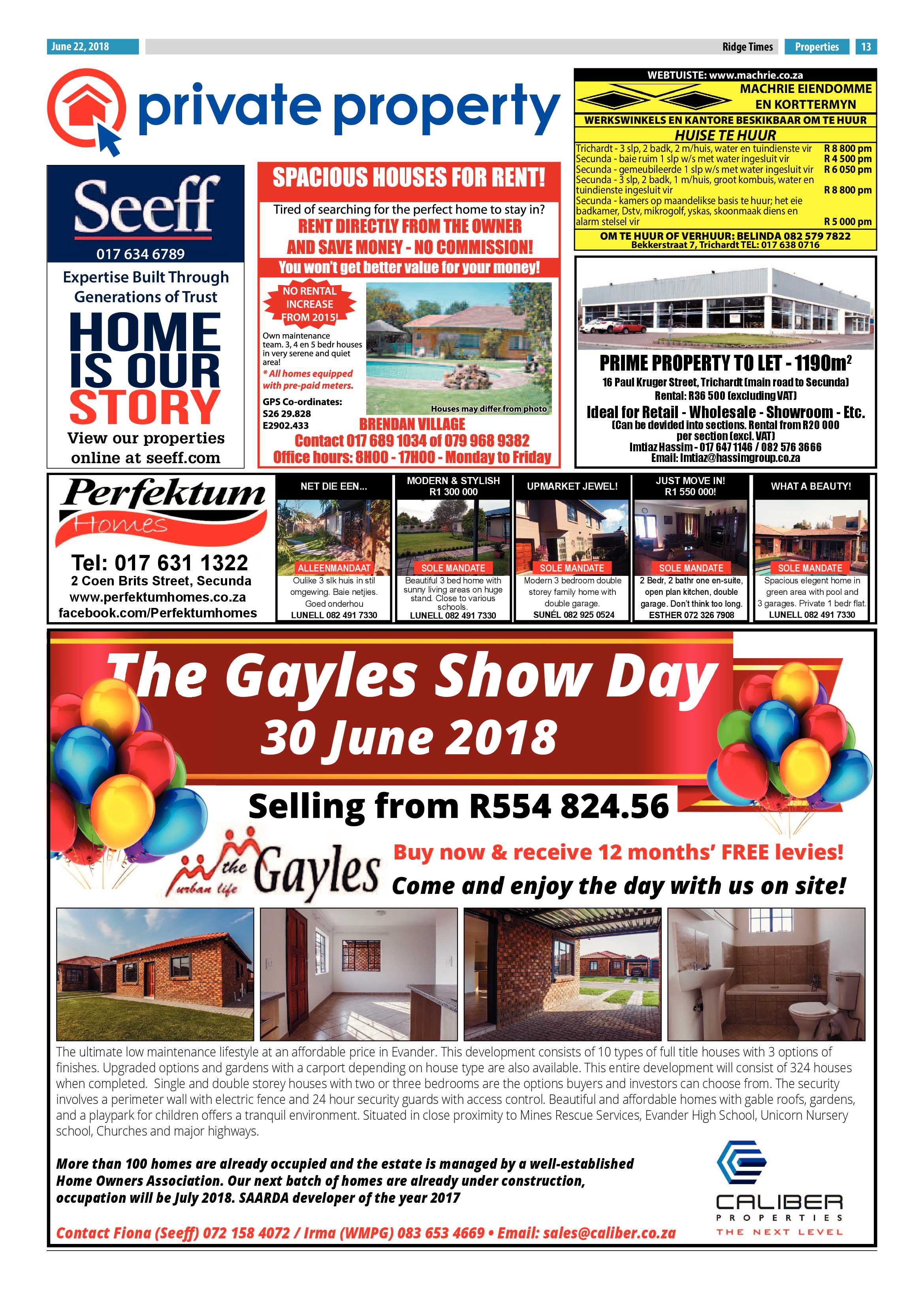 Ridge Times 22 June 2018 page 15