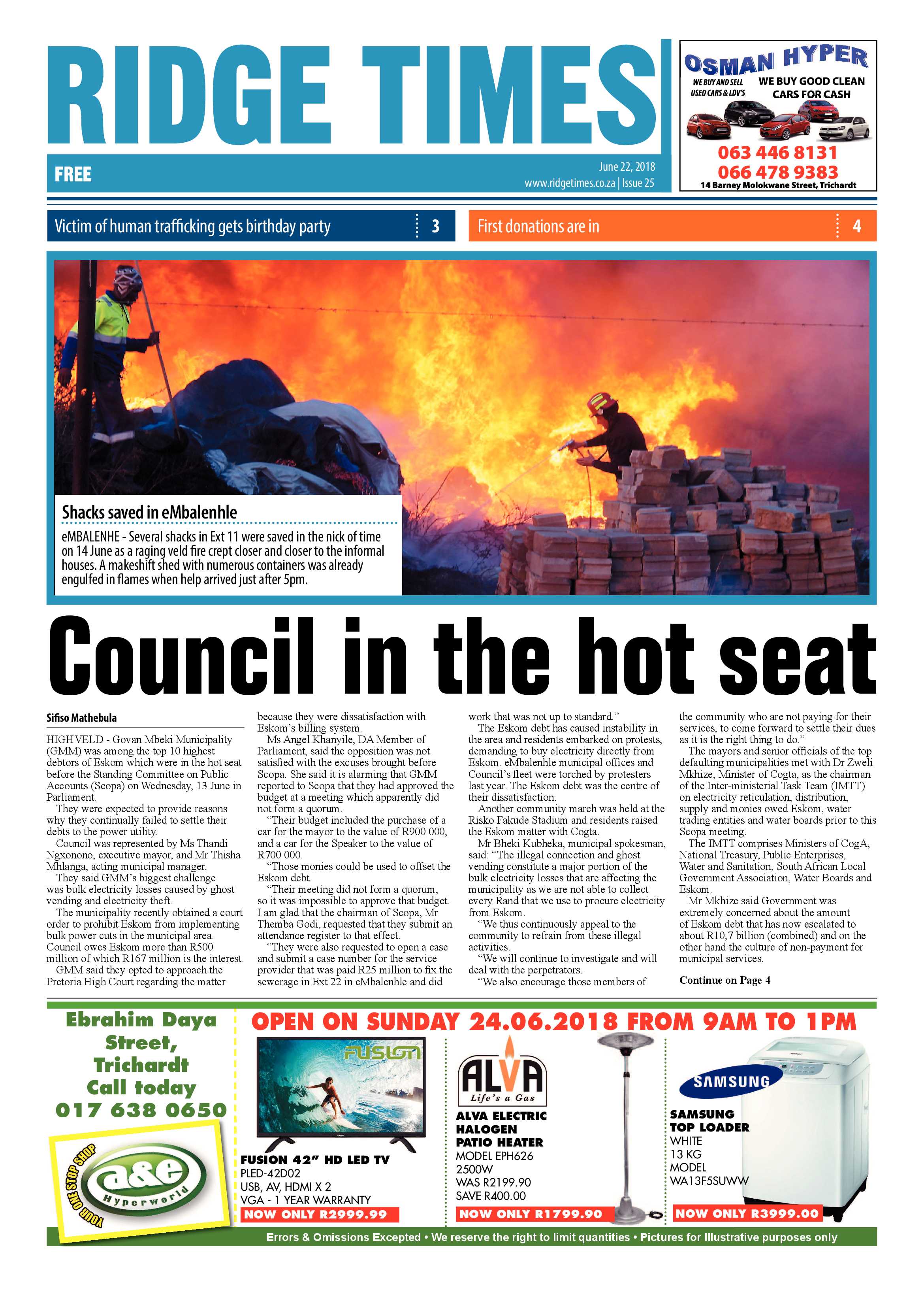 Ridge Times 22 June 2018 page 3
