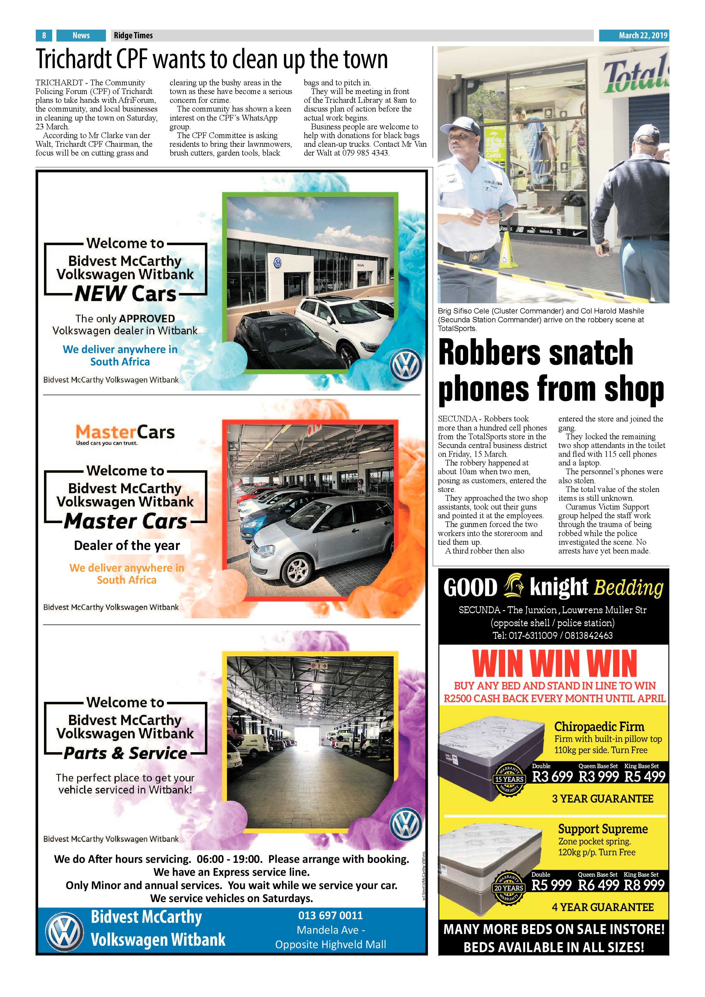 Ridge Times 22 March 2019 page 10