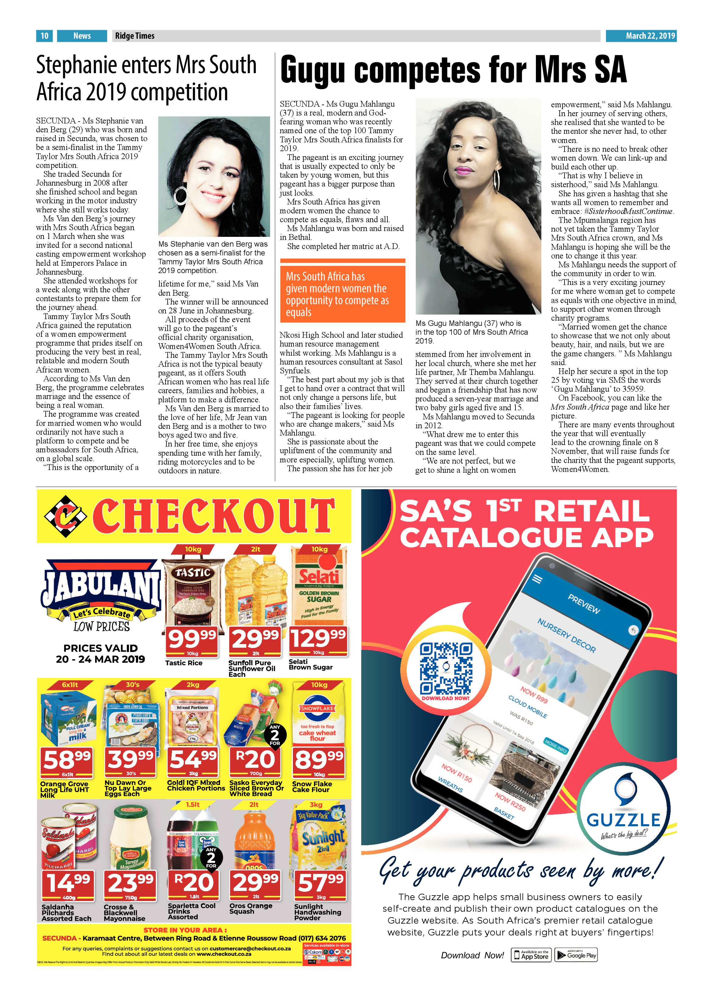Ridge Times 22 March 2019 page 12