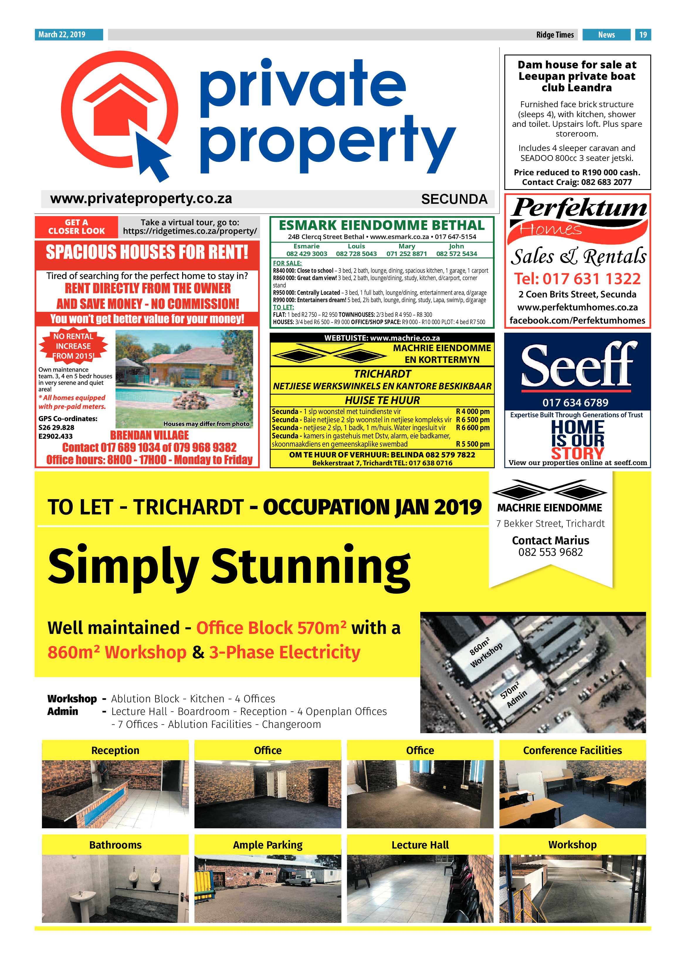 Ridge Times 22 March 2019 page 21