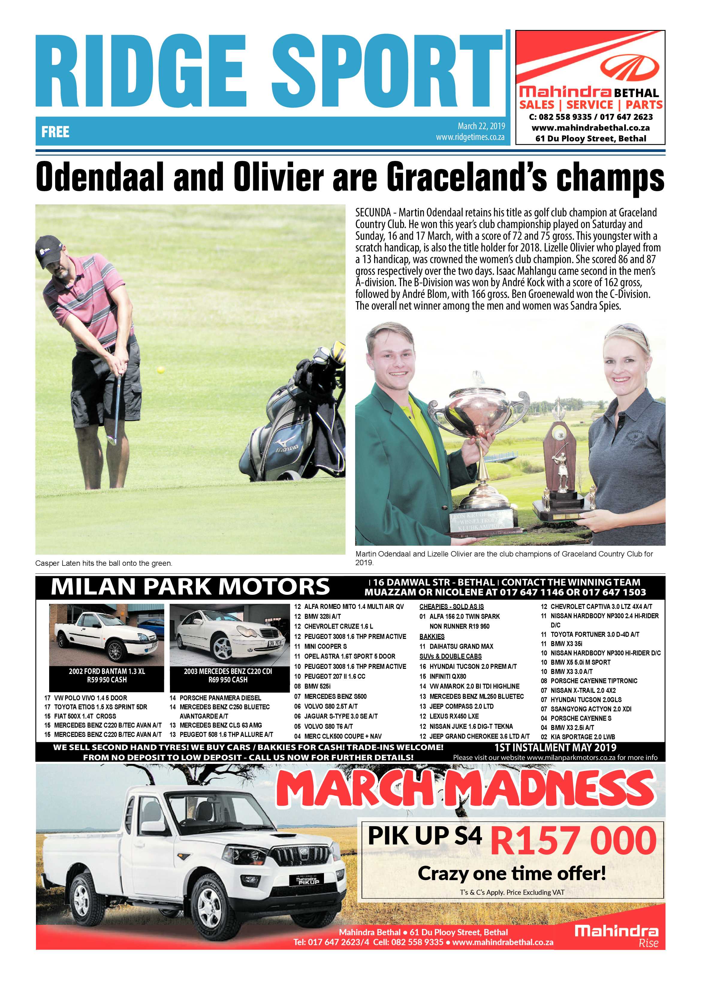Ridge Times 22 March 2019 page 26
