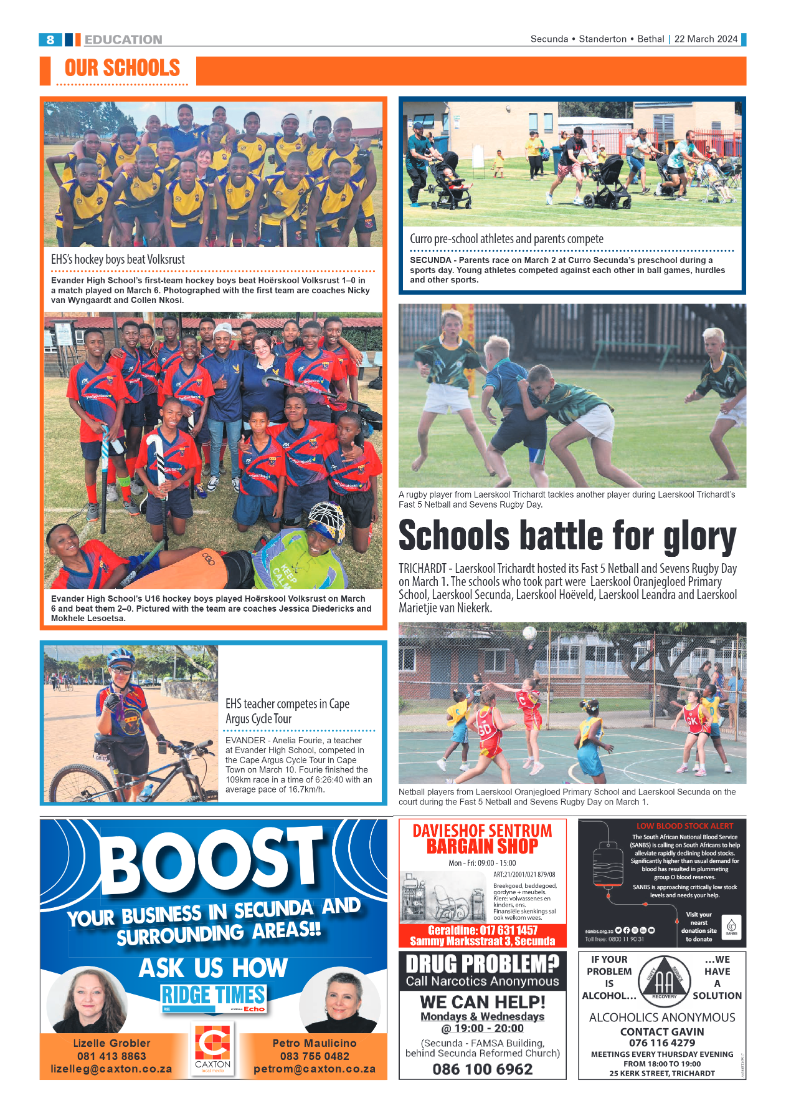 Ridge Times 22 March 2024 page 8