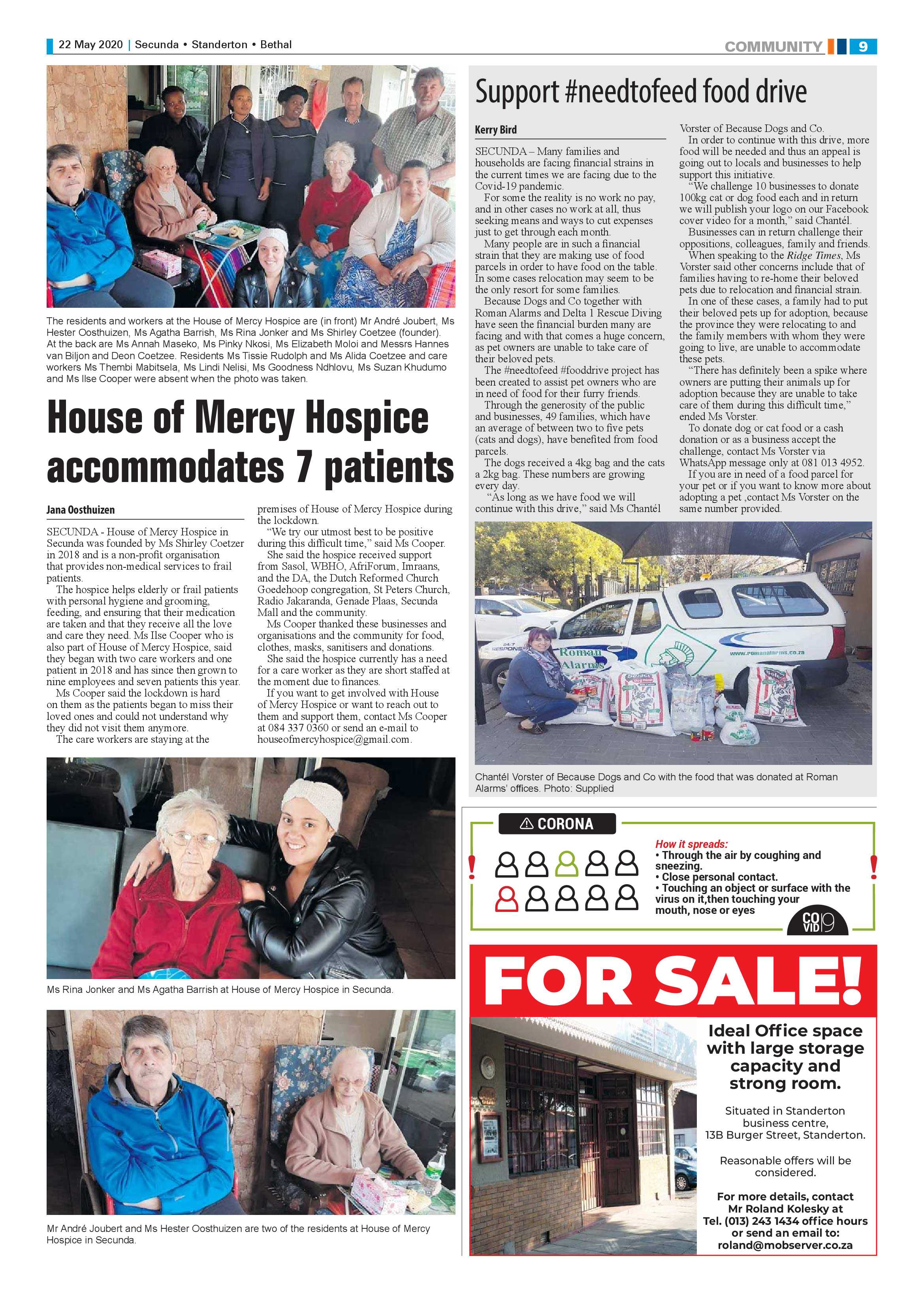 Ridge Times 22 May 2020 page 9