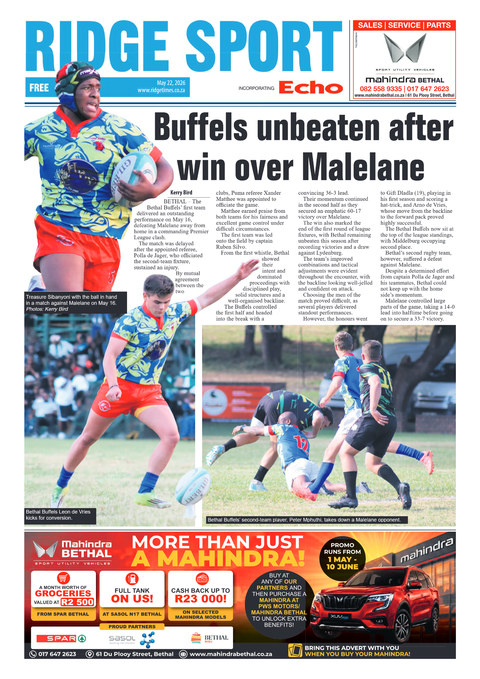 Ridge Times 22 May 2026 page 12
